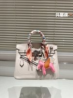 Top Fake Designer
 Hermes Birkin Bags Handbags Platinum Lychee Pattern Cowhide