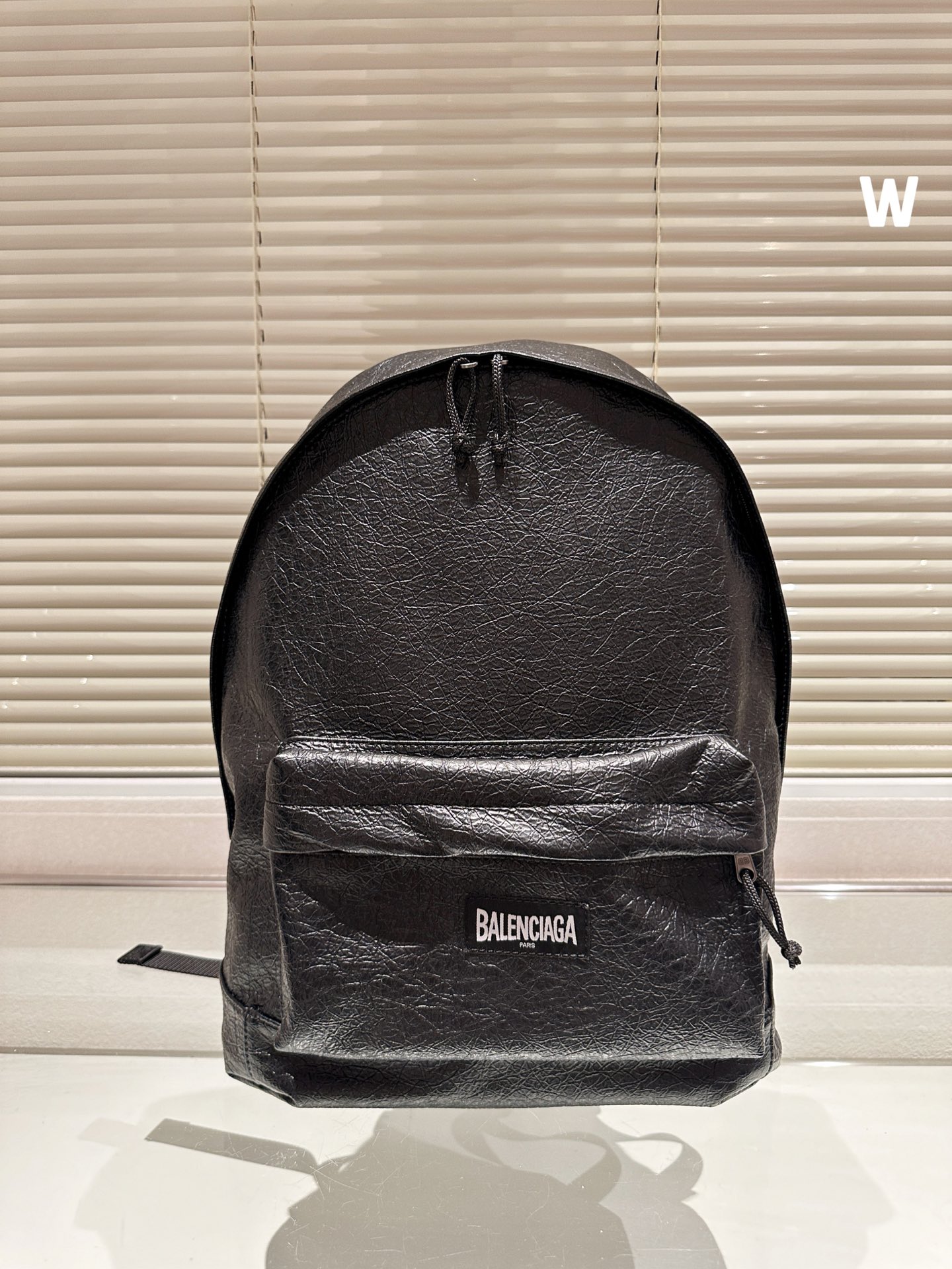 Parisian Balen Oil Wax Skin Unisex Shoulder Bag: Size 36x49x13 cm, High Street Style - 图片 2