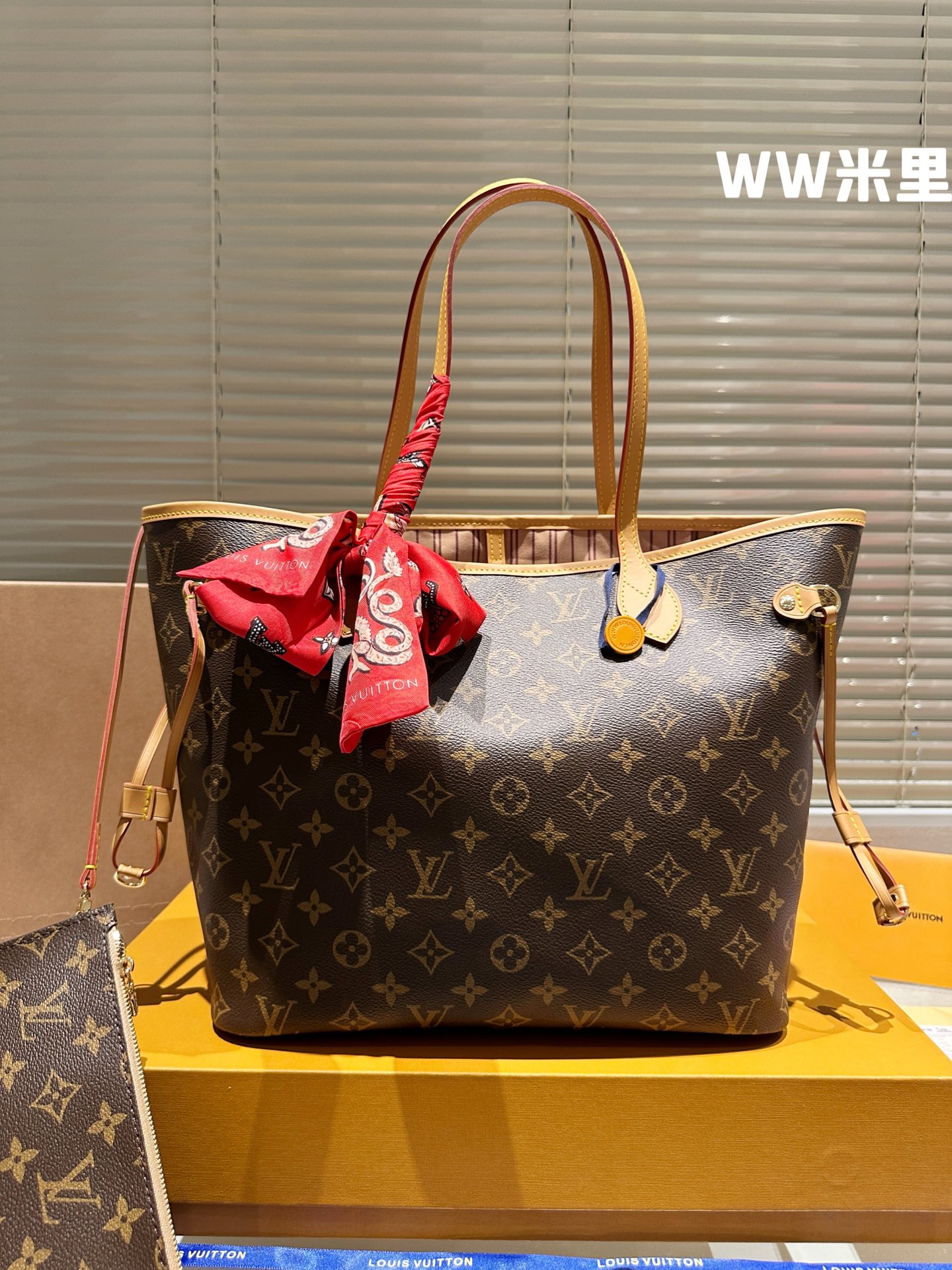 Louis Vuitton LV Neverfull Comprar Bolsos de mano Bolsos de Tote Rojo