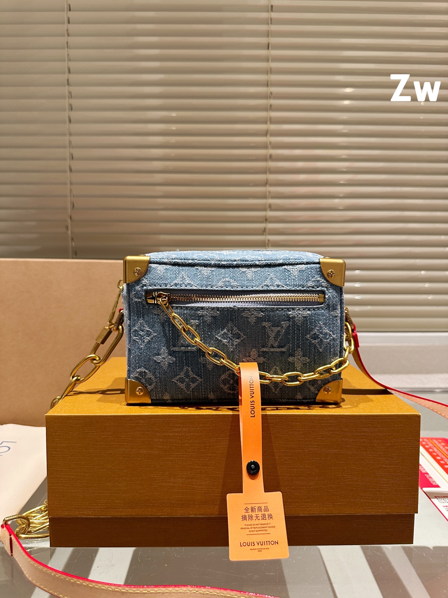 Louis Vuitton LV Soft Trunk Sacs À Main Sacs À Bandoulière & À Épaule Meilleur site pour les répliques
 Or Unisexe La chaîne