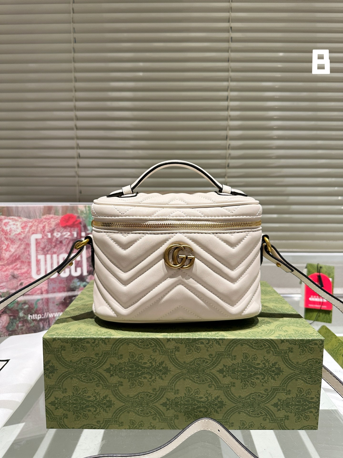 Gucci GG Supreme Taschen Handtaschen Leinwand 1955 Mini