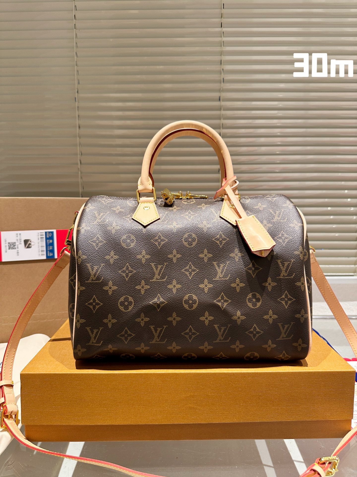 Louis Vuitton LV Speedy Taschen Handtaschen Gold Gelb Rindsleder