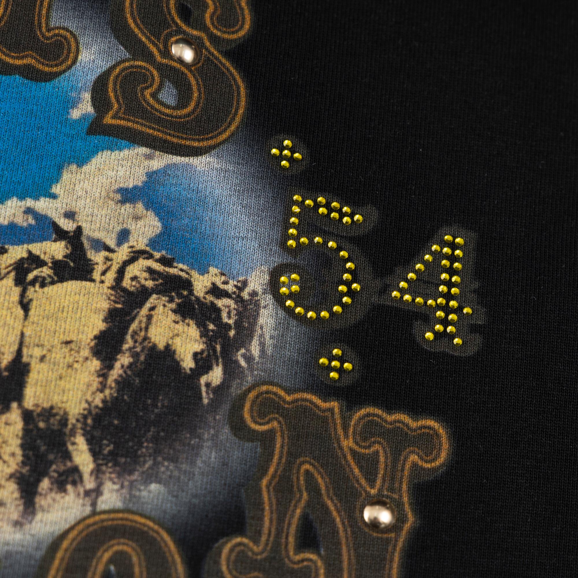 Louis Vuitton Camiseta Estampada de Algodón con Diseño Gráfico Vintage 11 a1745860921754 3542