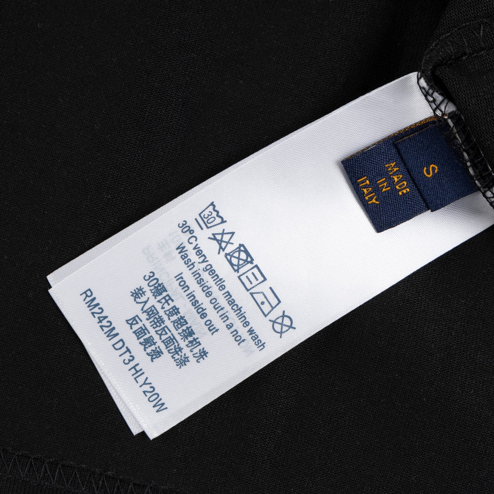 Louis Vuitton Camiseta Estampada de Algodón con Diseño Gráfico Vintage 14 a1745860923590 1268