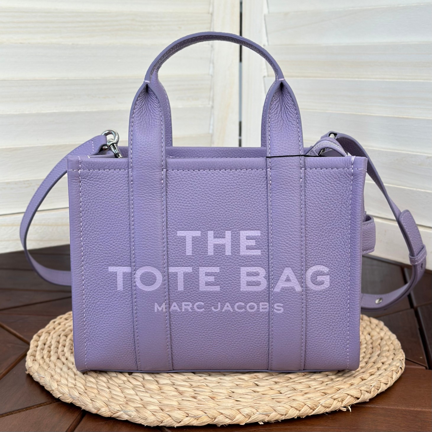 Marc Jacobs ～MJ托特包 淡紫色迷你号26cm