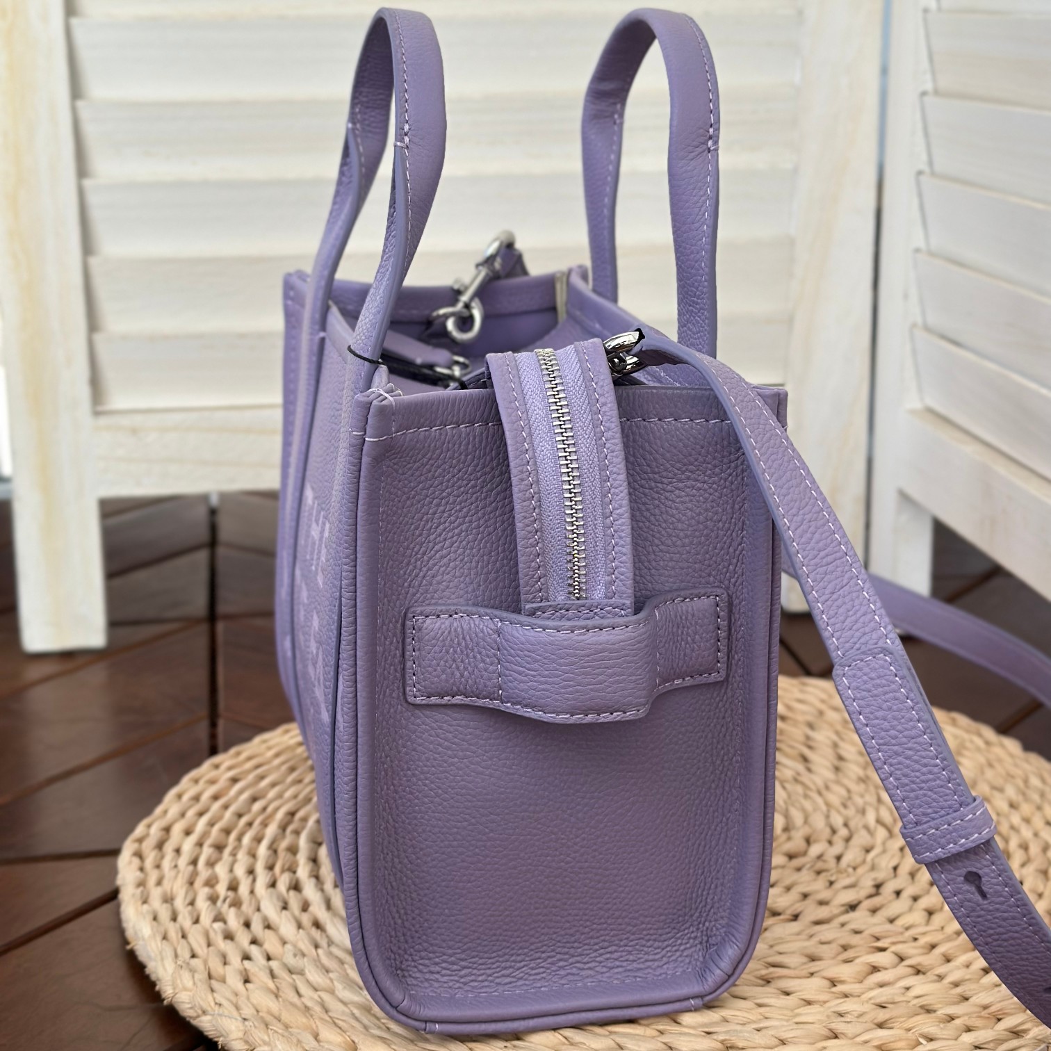 Marc Jacobs ～MJ托特包 淡紫色迷你号26cm