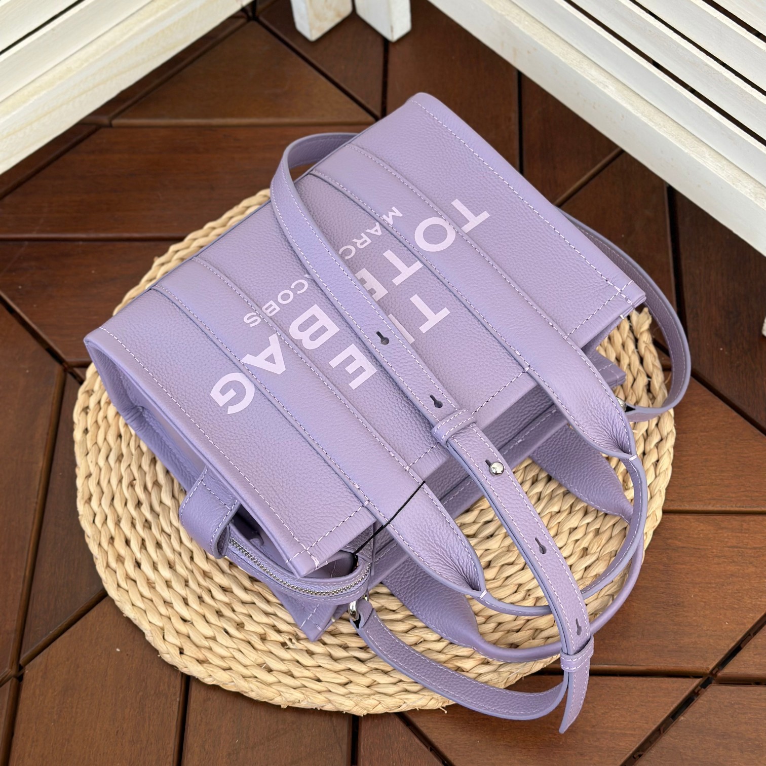 Marc Jacobs ～MJ托特包 淡紫色迷你号26cm
