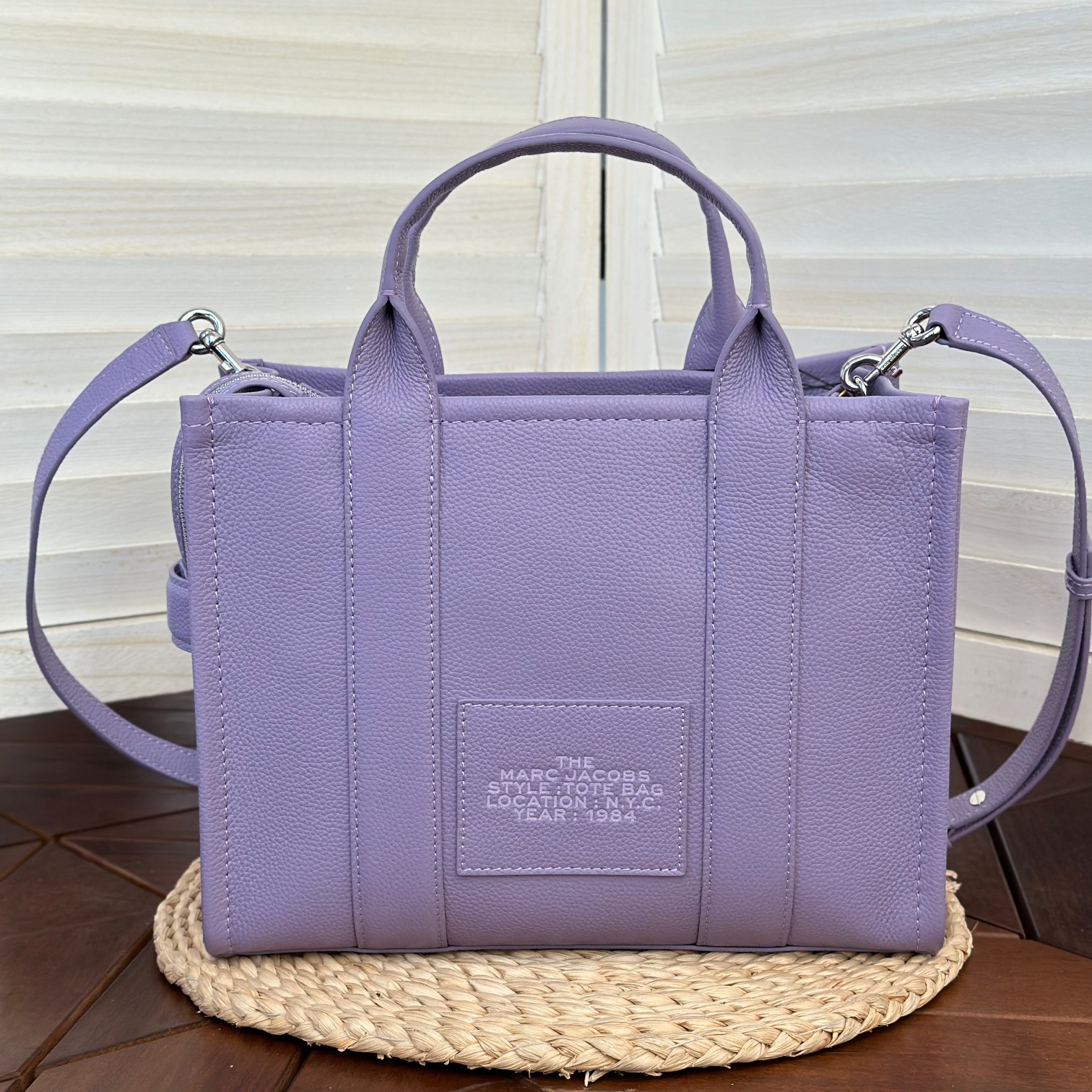 Marc Jacobs ～托特皮 淡紫色小号33cm