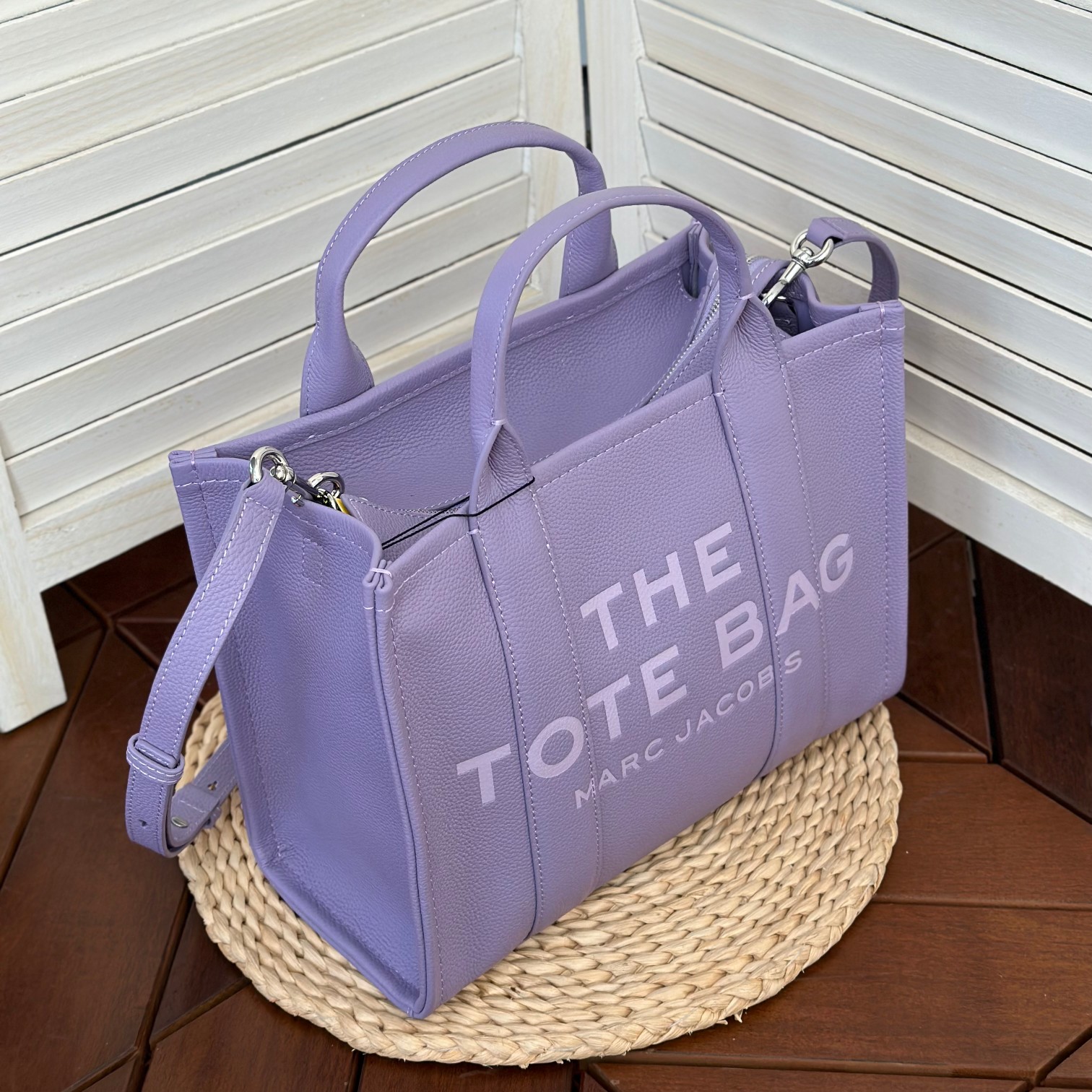 Marc Jacobs ～托特皮 淡紫色小号33cm