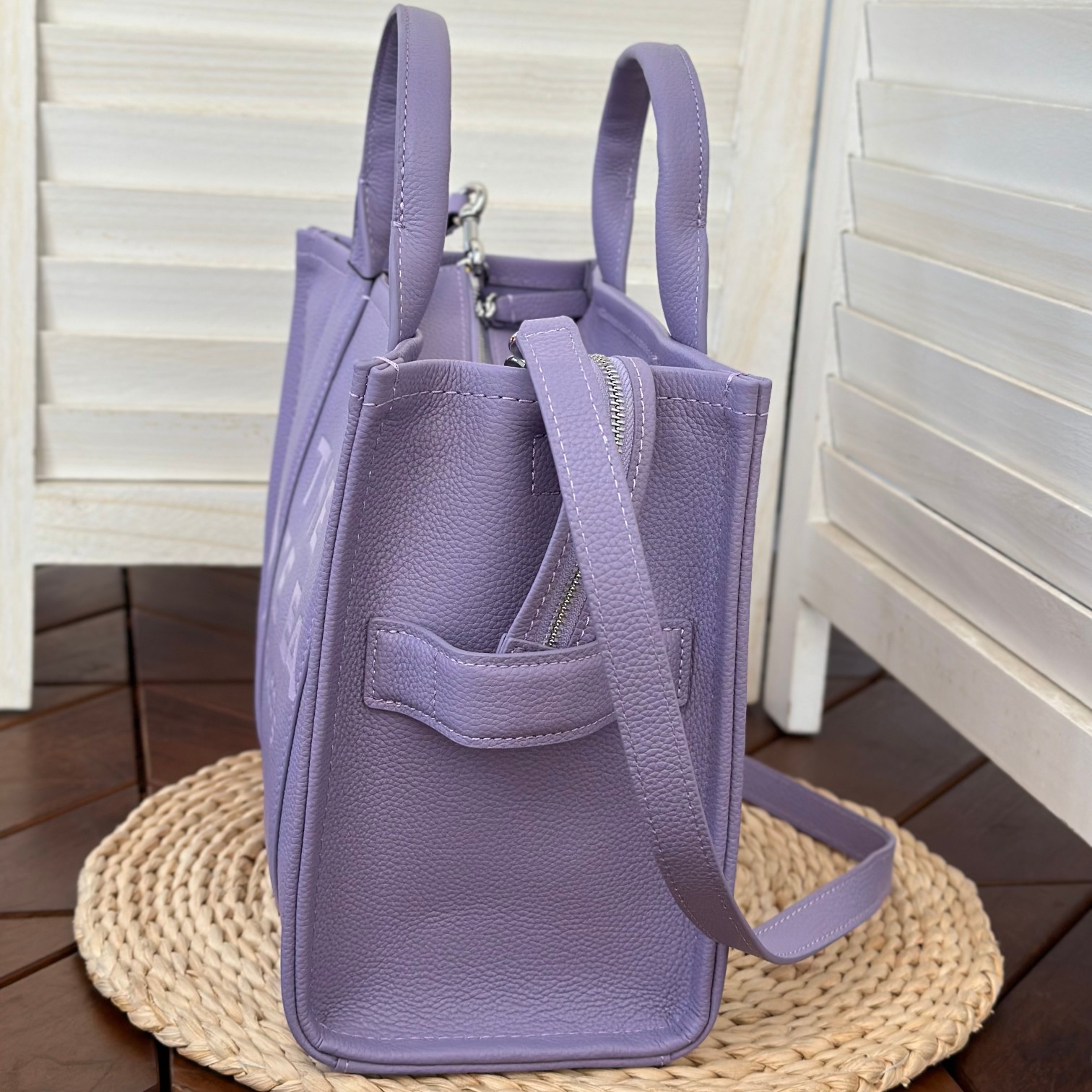 Marc Jacobs ～托特皮 淡紫色小号33cm