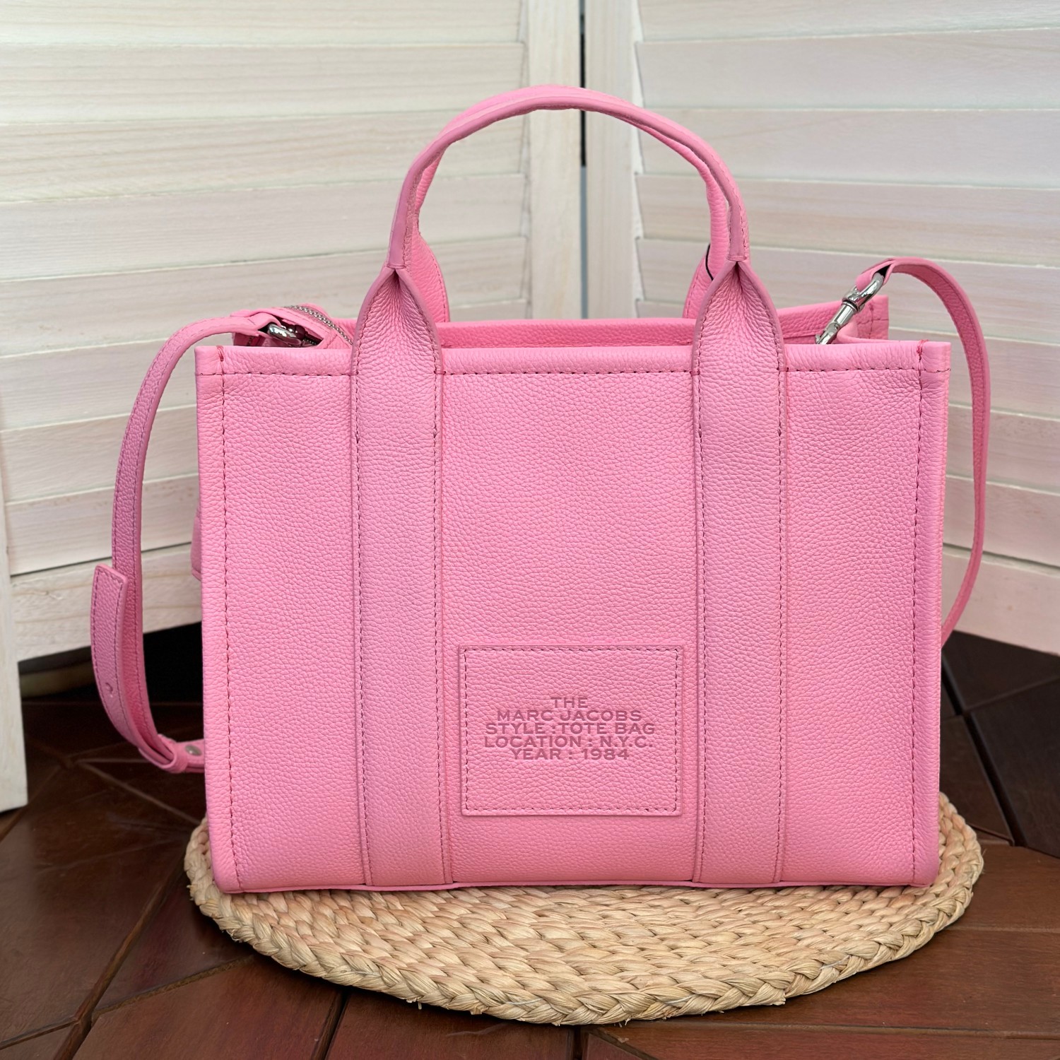 Marc Jacobs ～托特皮 樱花粉小号33cm