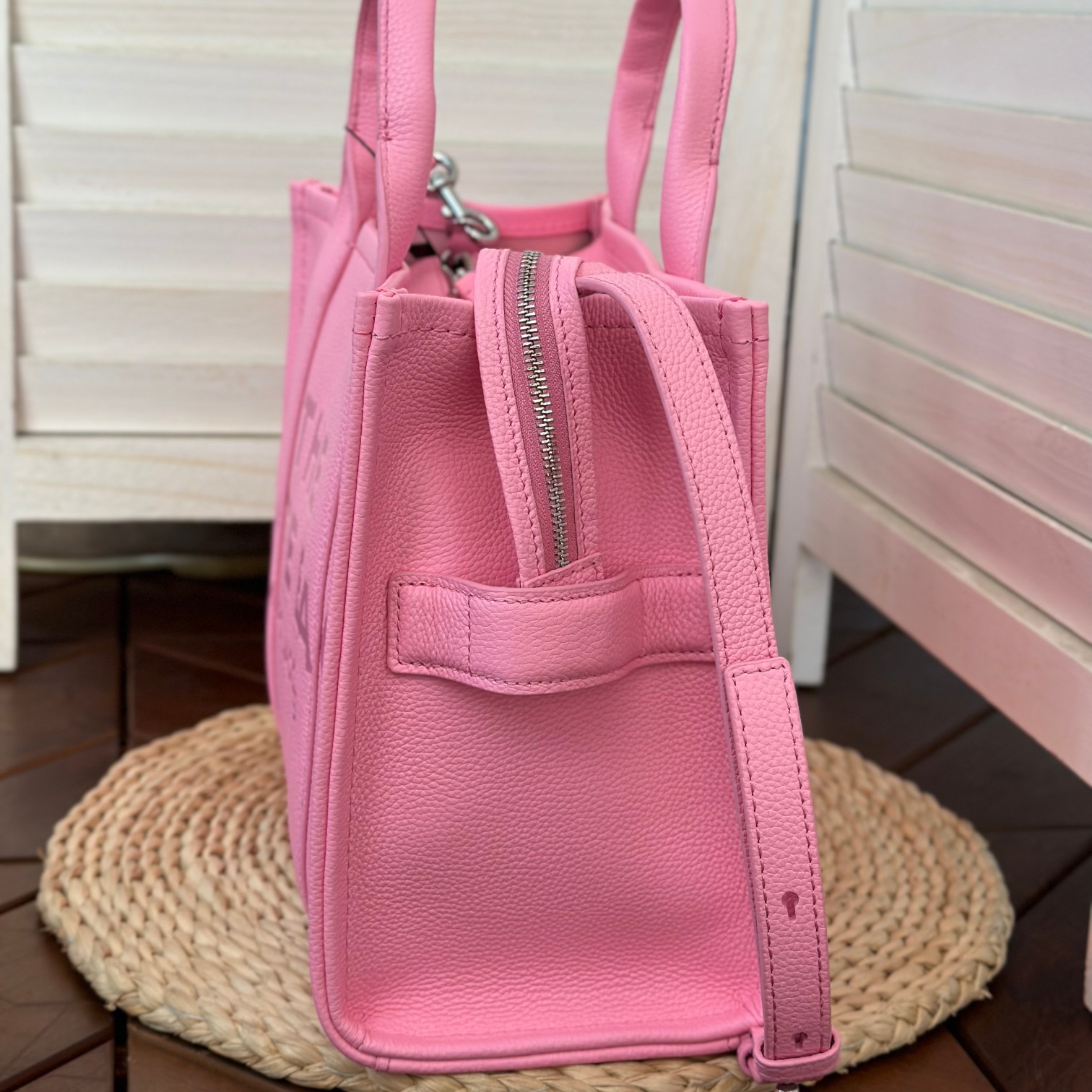 Marc Jacobs ～托特皮 樱花粉小号33cm