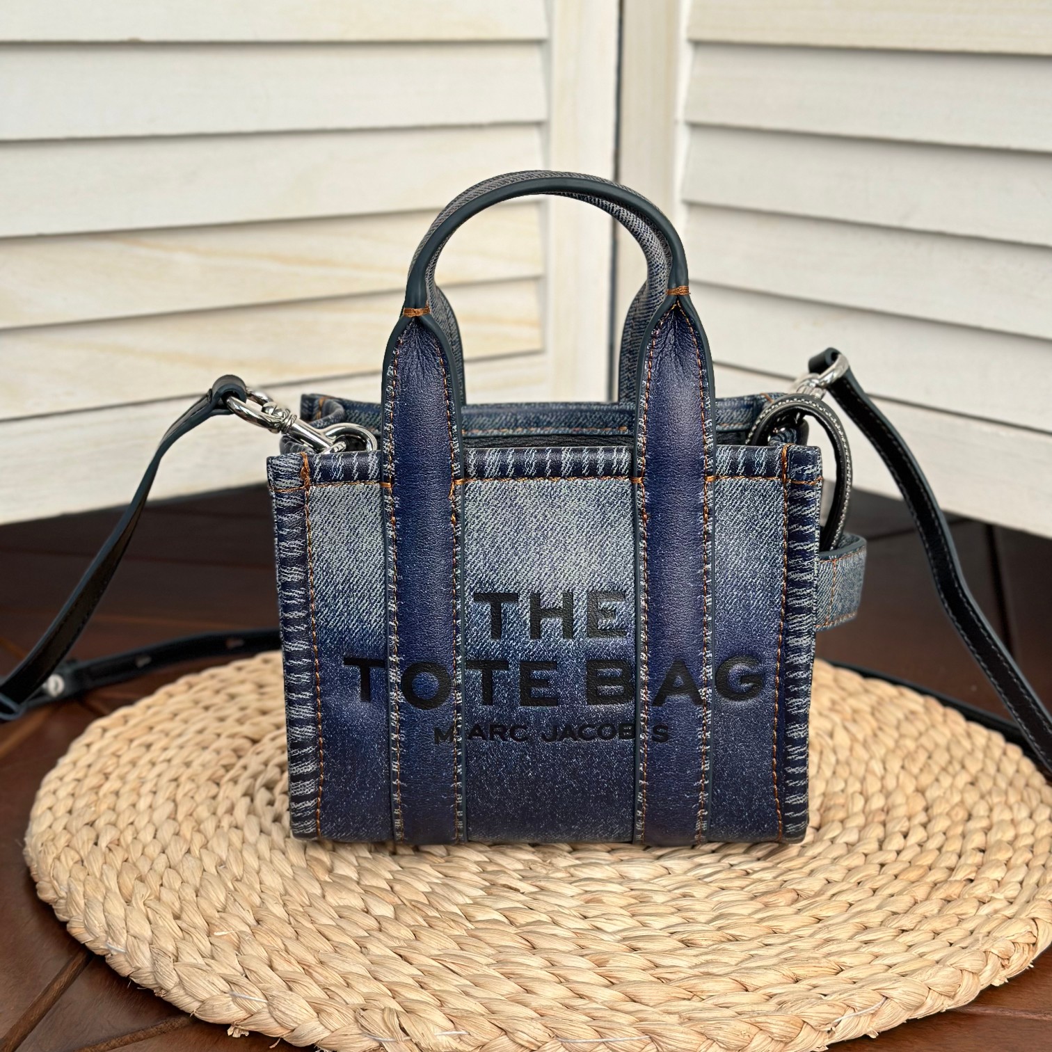 Marc Jacobs ～新款托特牛皮牛仔纹
