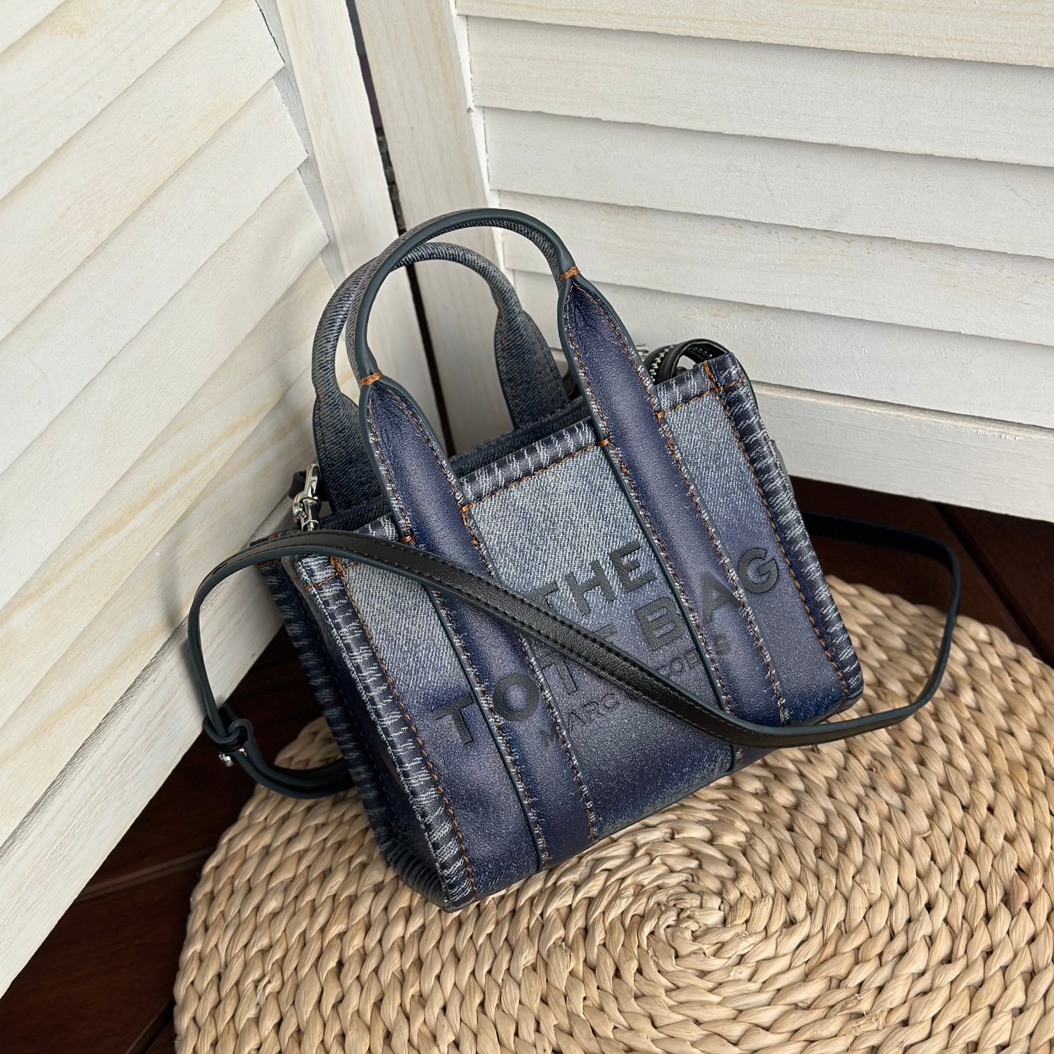 Marc Jacobs ～新款托特牛皮牛仔纹