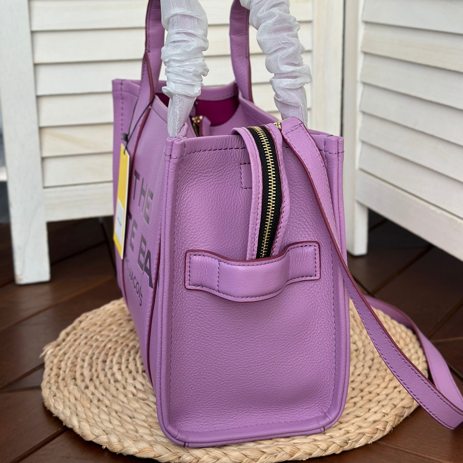 Marc Jacobs ～托特皮小号 紫色33cm