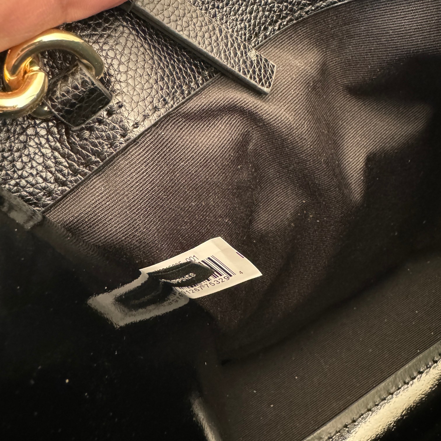 Marc Jacobs Mj牛皮黑色手提托特包 尺寸:23*10*20