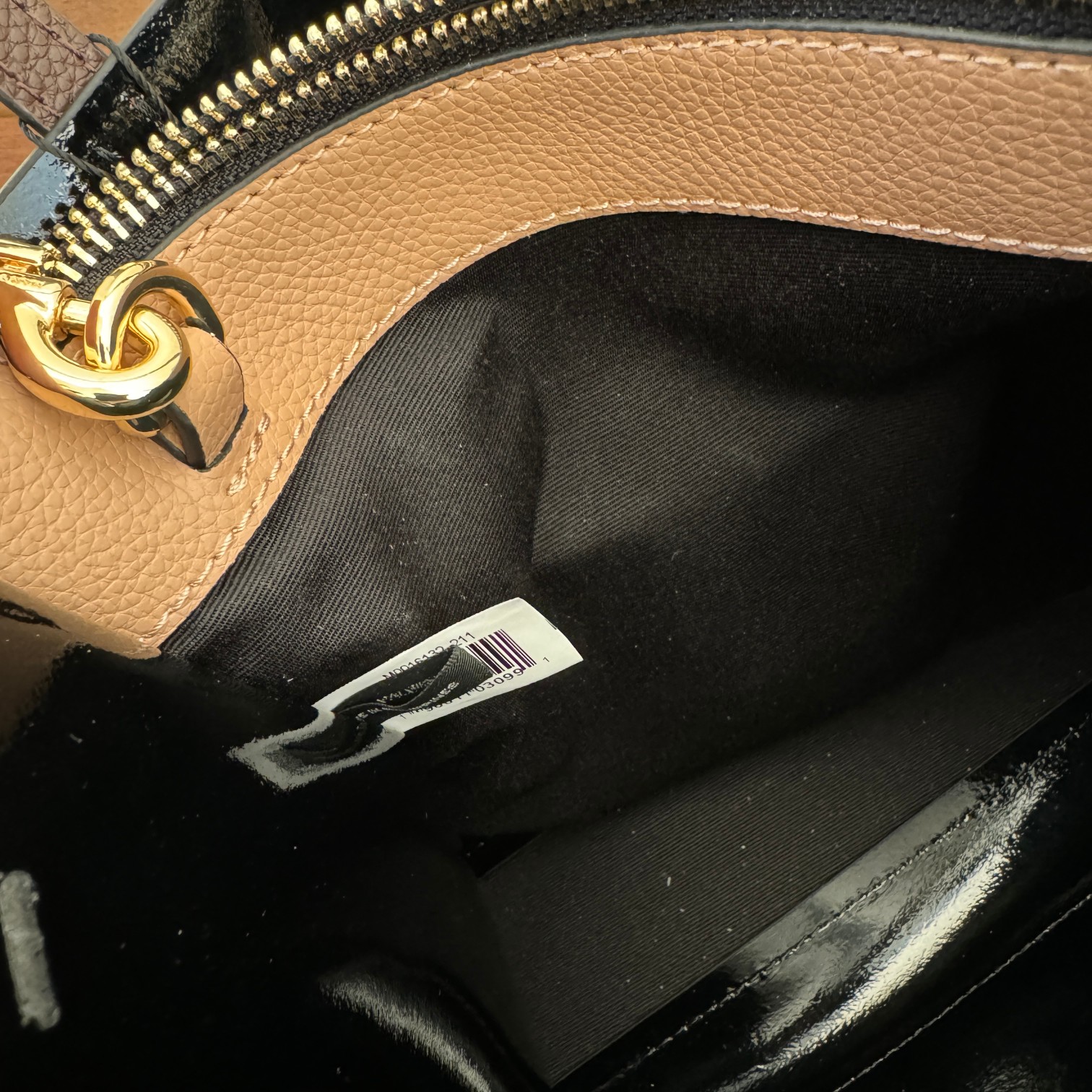 Marc Jacobs Mj牛皮拼色手提托特包 尺寸:23*10*20