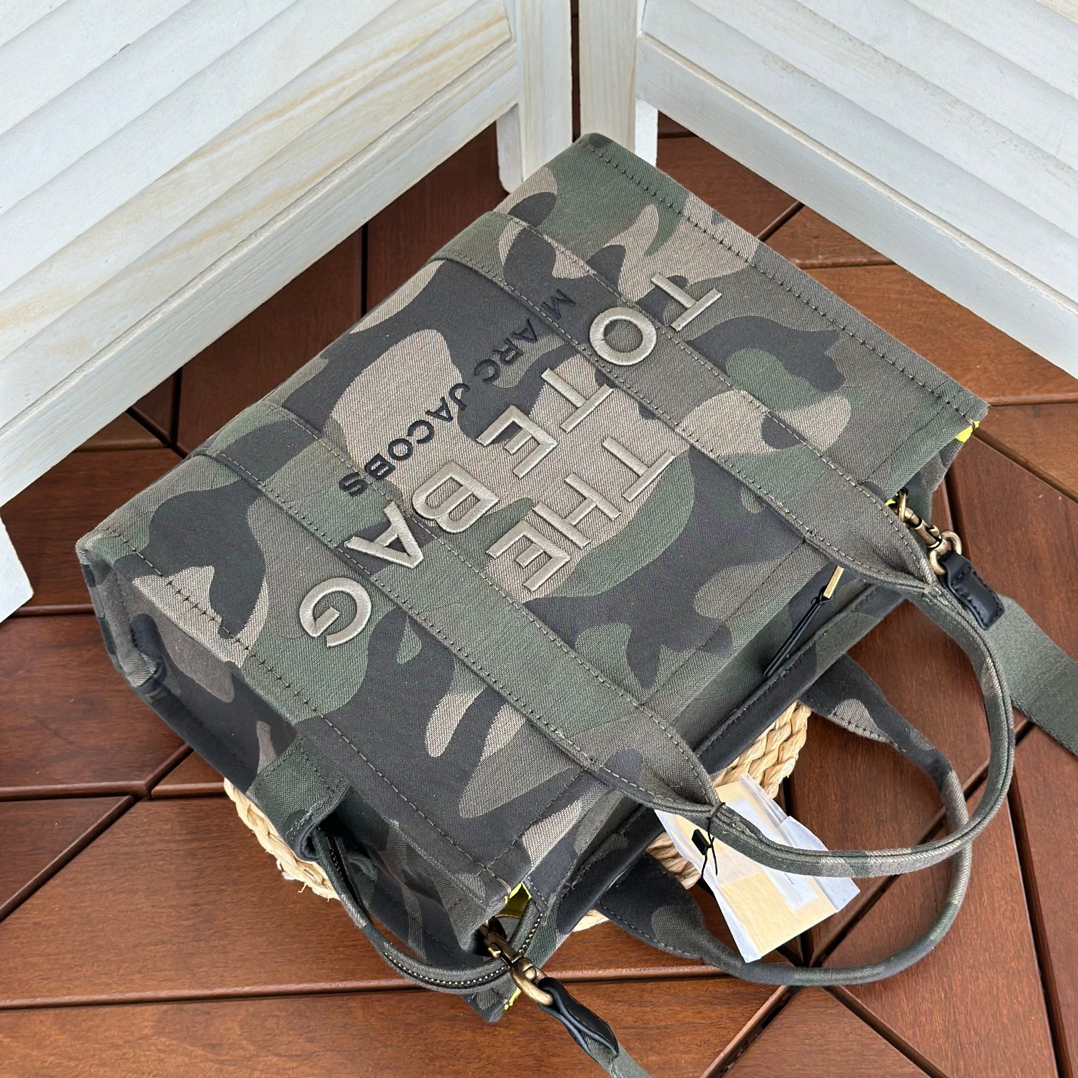 Marc Jacobs 迷彩色托特小号33cm