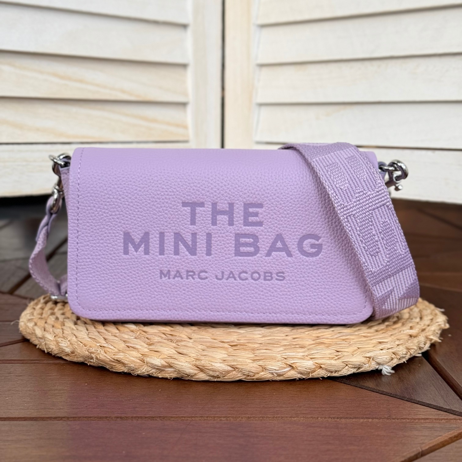 Marc Jacobs ～迷你盖头包 紫藤色20*5*12cm