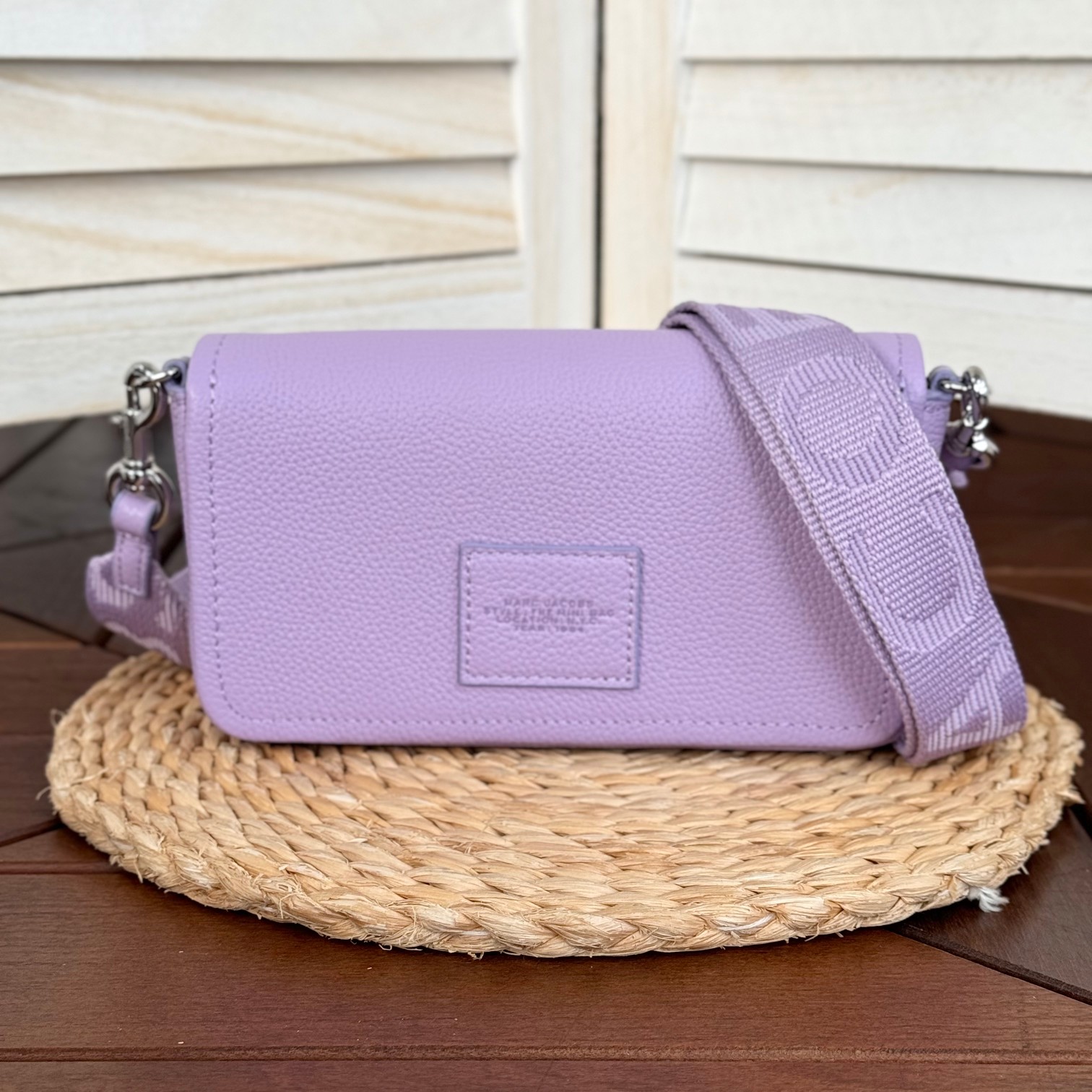 Marc Jacobs ～迷你盖头包 紫藤色20*5*12cm