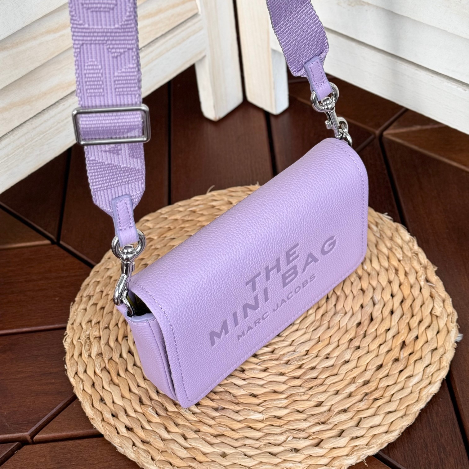Marc Jacobs ～迷你盖头包 紫藤色20*5*12cm