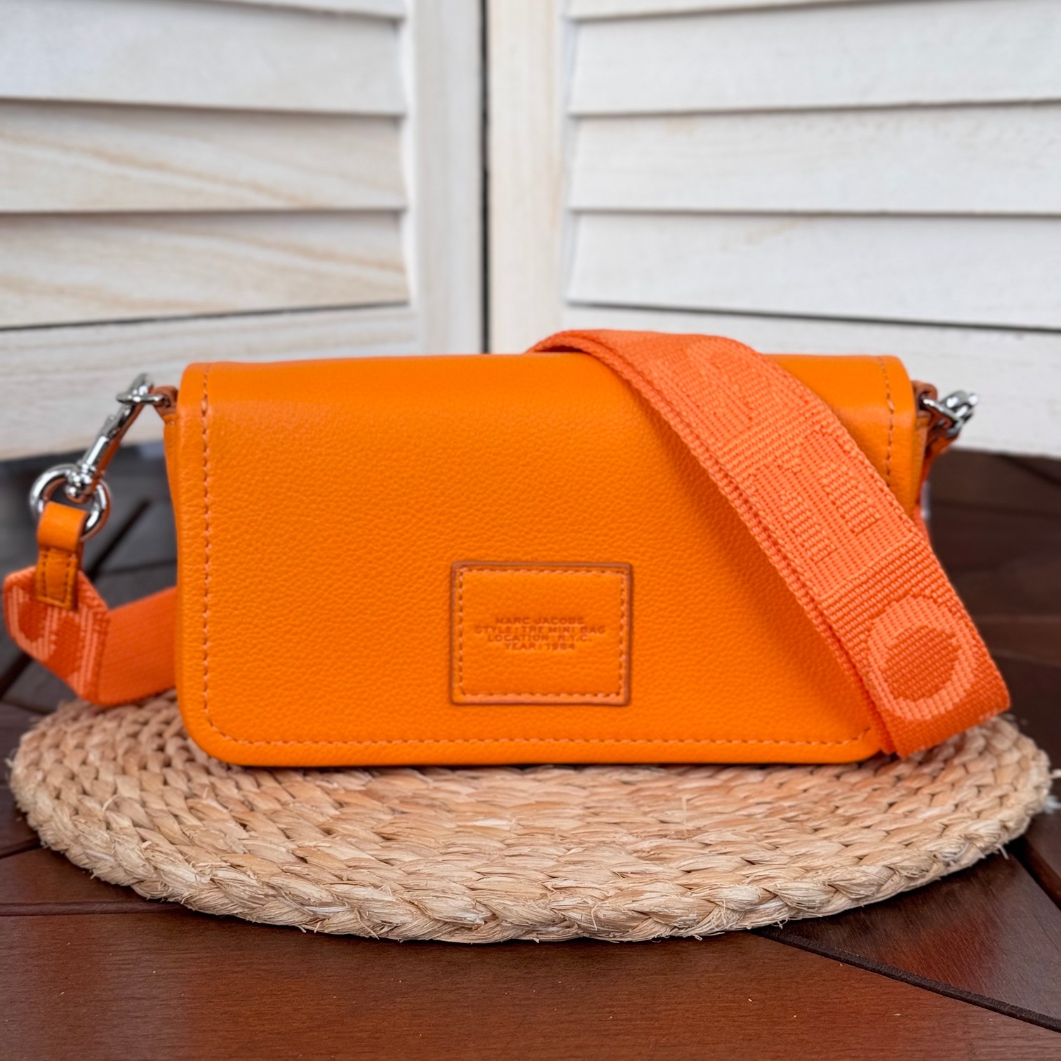 Marc Jacobs ～迷你盖头包 橙黄色20*5*12cm