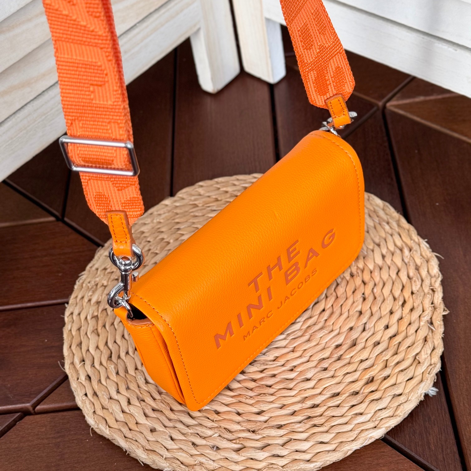 Marc Jacobs ～迷你盖头包 橙黄色20*5*12cm