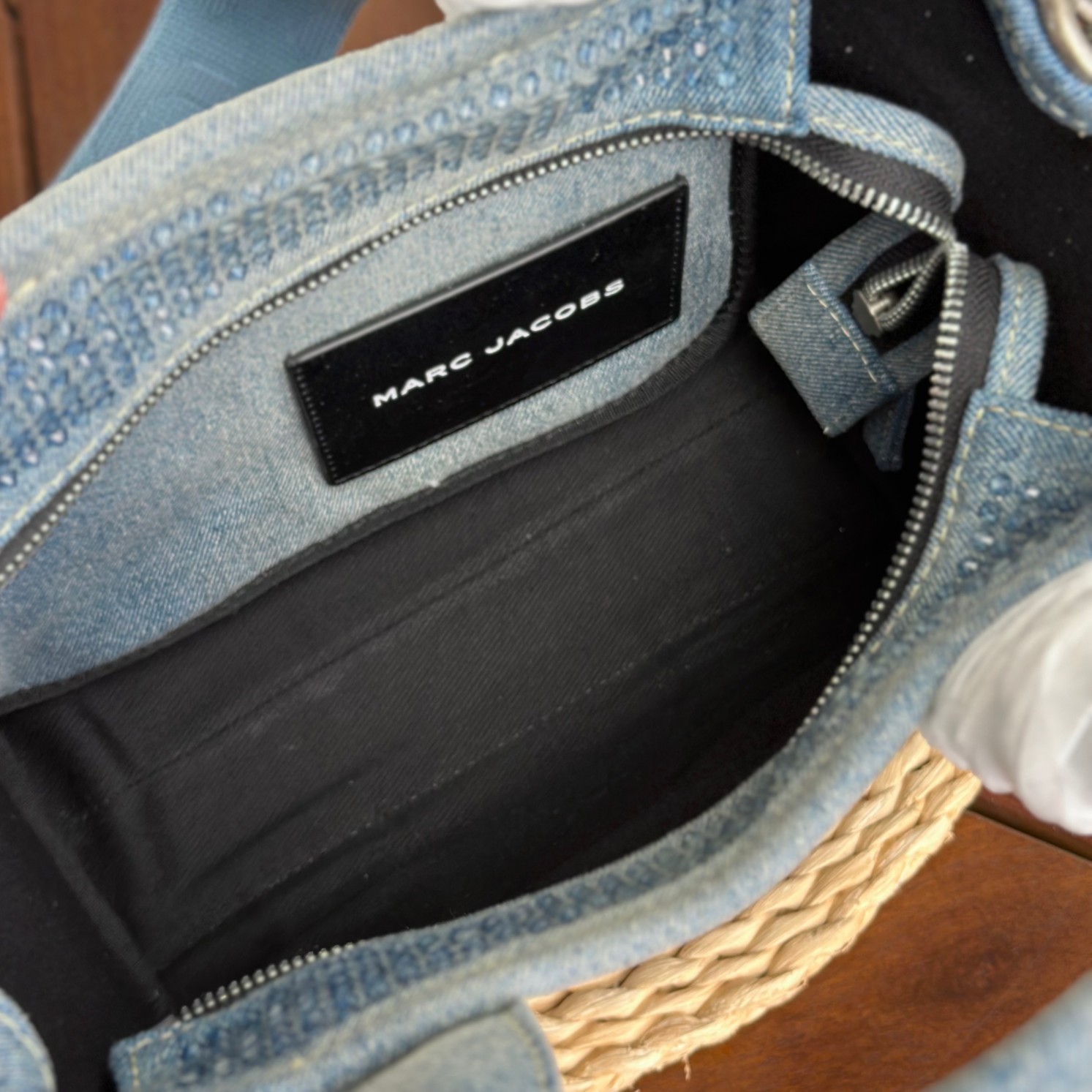 Marc Jacobs ～新款牛仔布镶钻迷你号26cm