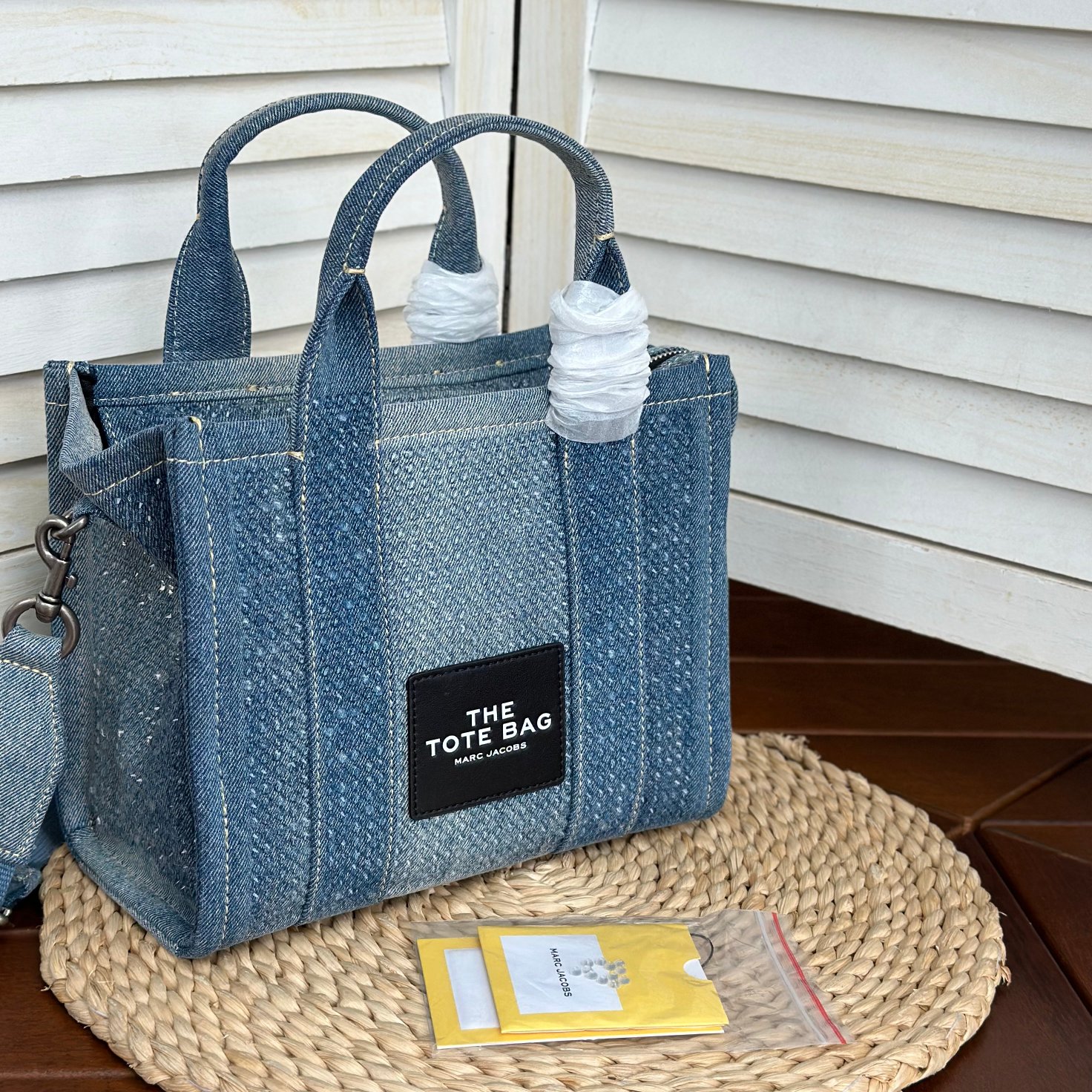 Marc Jacobs ～新款牛仔布镶钻迷你号26cm