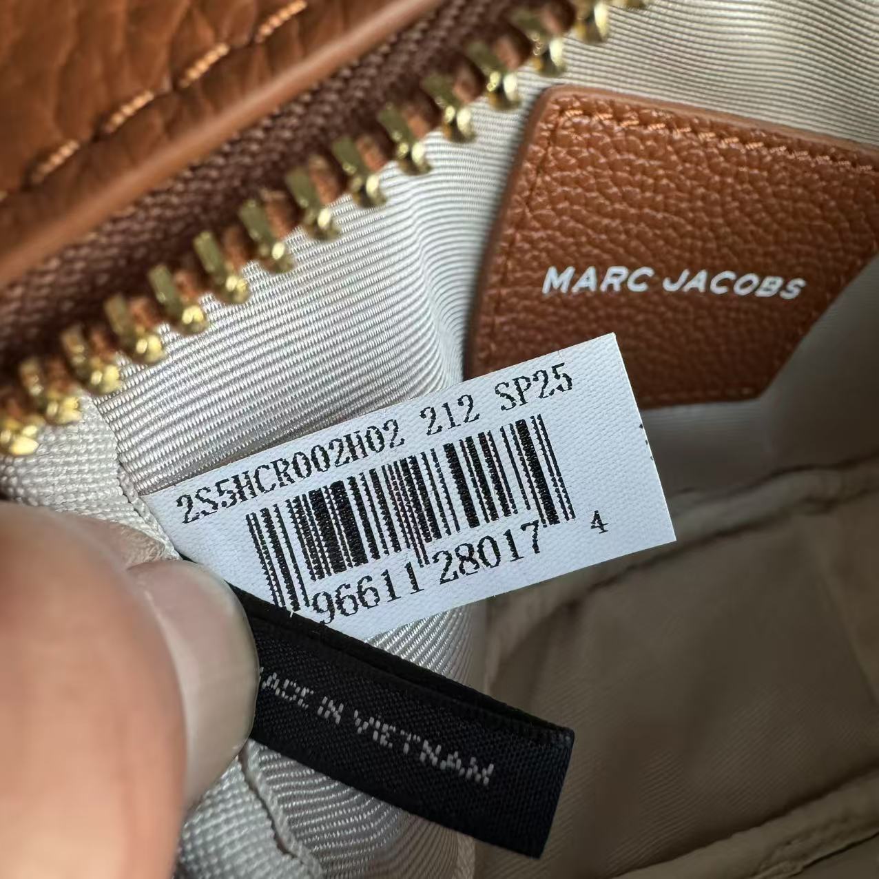 Marc Jacobs ～双层斜挎包棕色