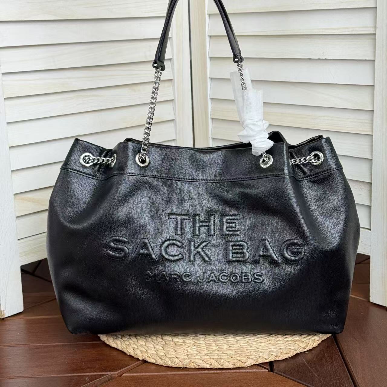 Marc Jacobs ～2025新款the sack bag链条包大号黑色