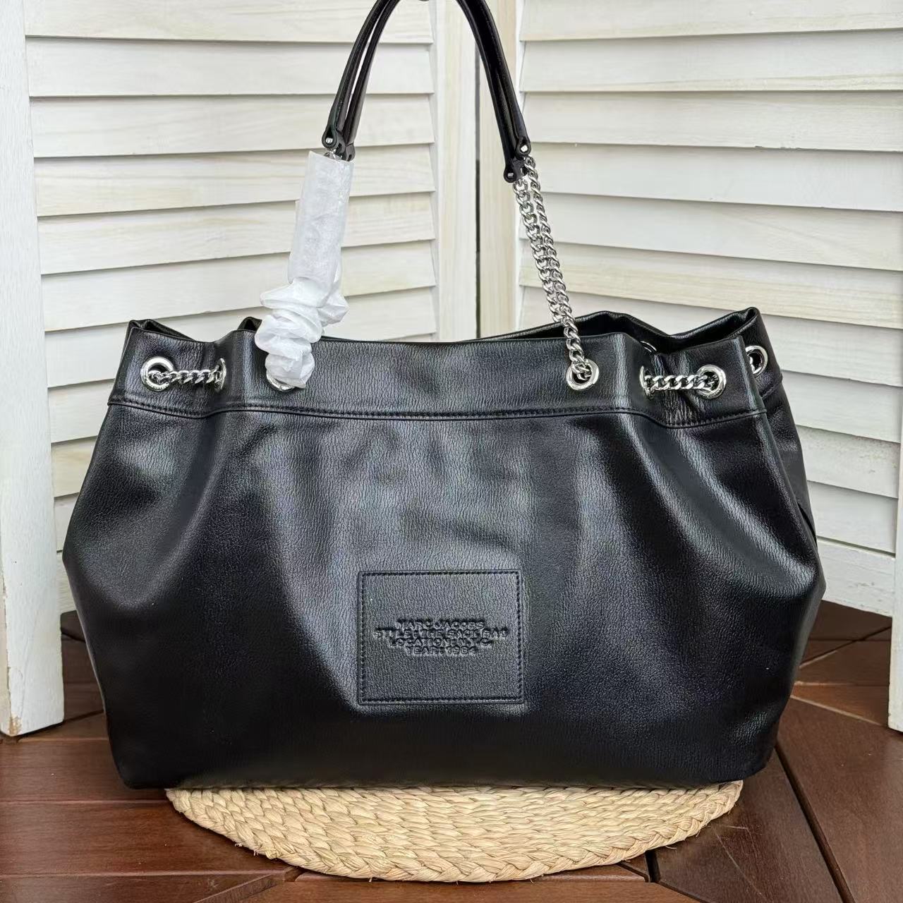 Marc Jacobs ～2025新款the sack bag链条包大号黑色