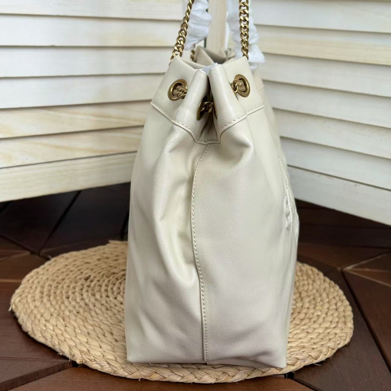 Marc Jacobs ～2025新款the sack bag链条包大号白色