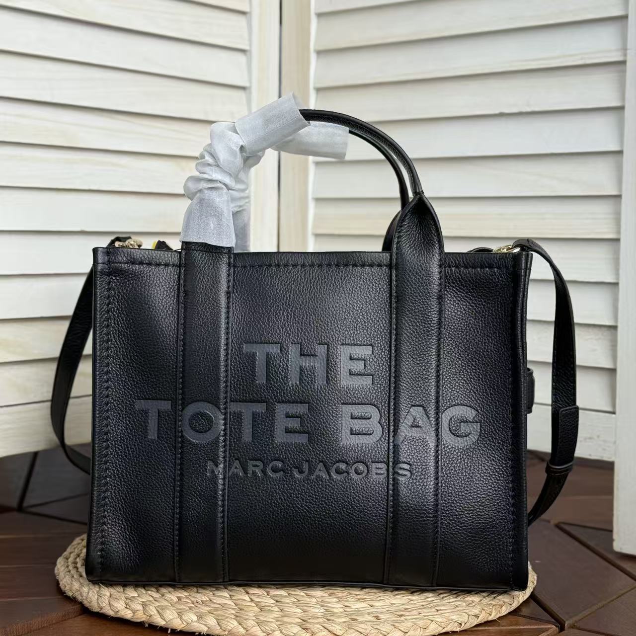 Marc Jacobs ～托特皮黑色33cm