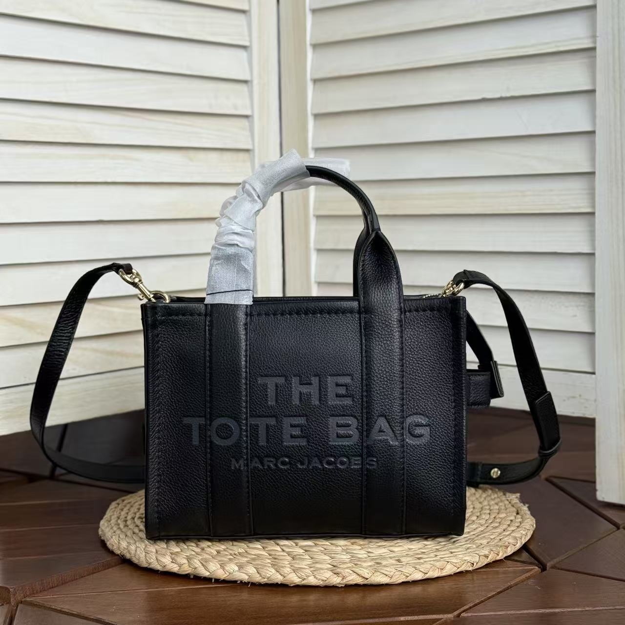 Marc Jacobs ～托特皮黑色迷你号26cm