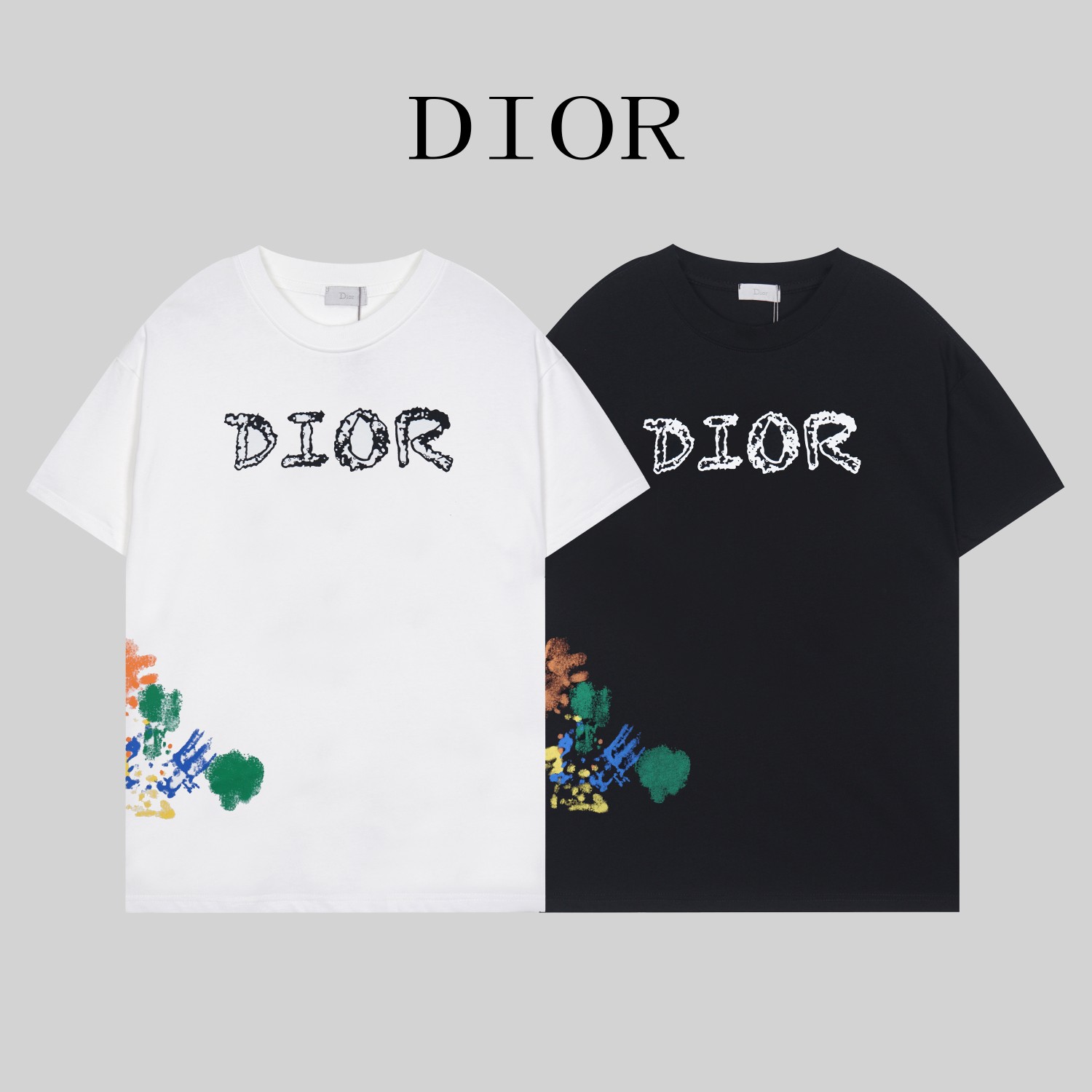 G1048 Nueva camiseta de otoño e invierno de doble hilo de alta calidad #DIOR * Dior's 2023, confeccionada con 260 gramo…