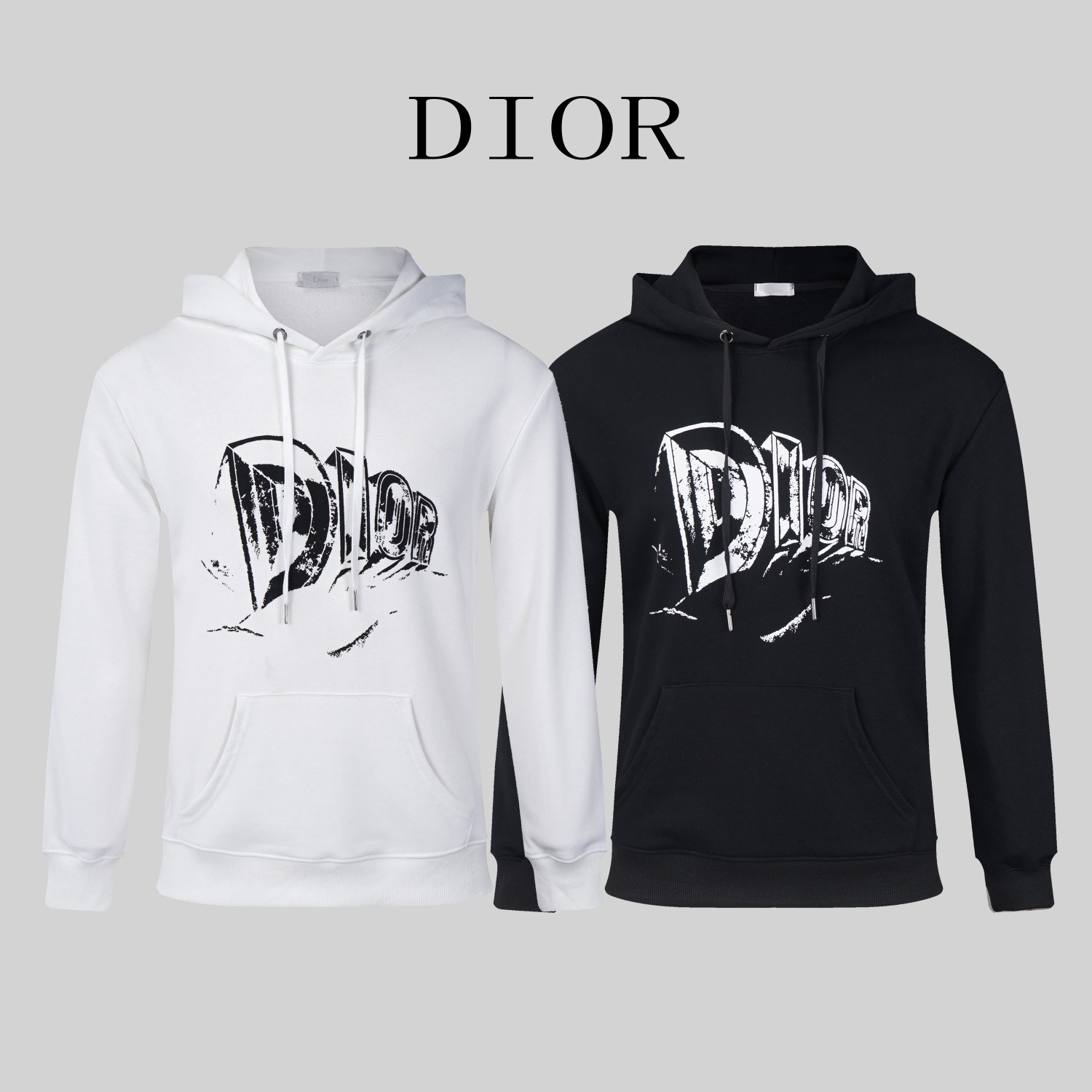 C562# DIOR* Nueva sudadera con capucha de otoño e invierno 2023 de Dior, confeccionada en tejido de puro algodón sudade…