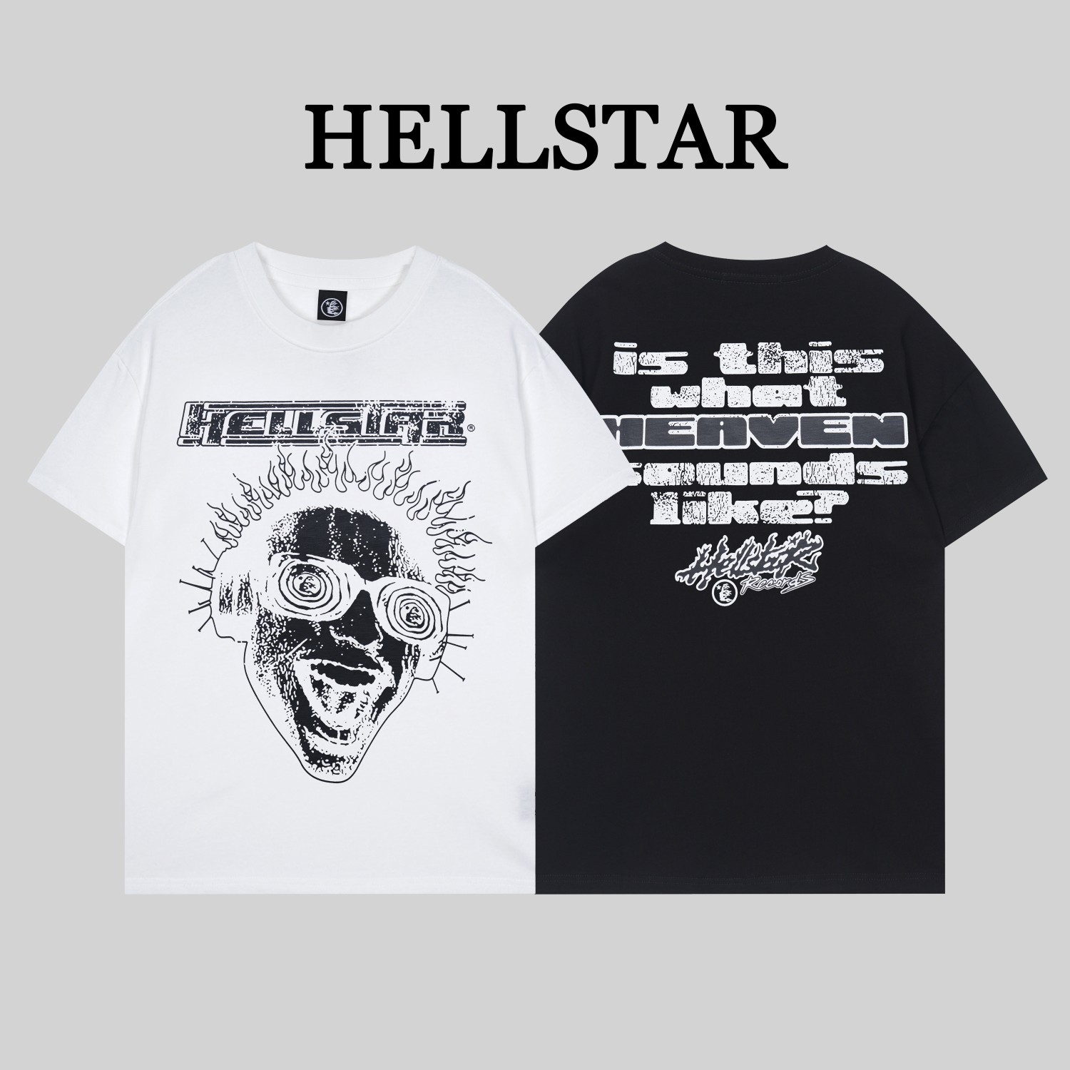 G1081# Hellstar*Estrella del Infierno//Camiseta nueva de principios de primavera 2024, confeccionada en algod…