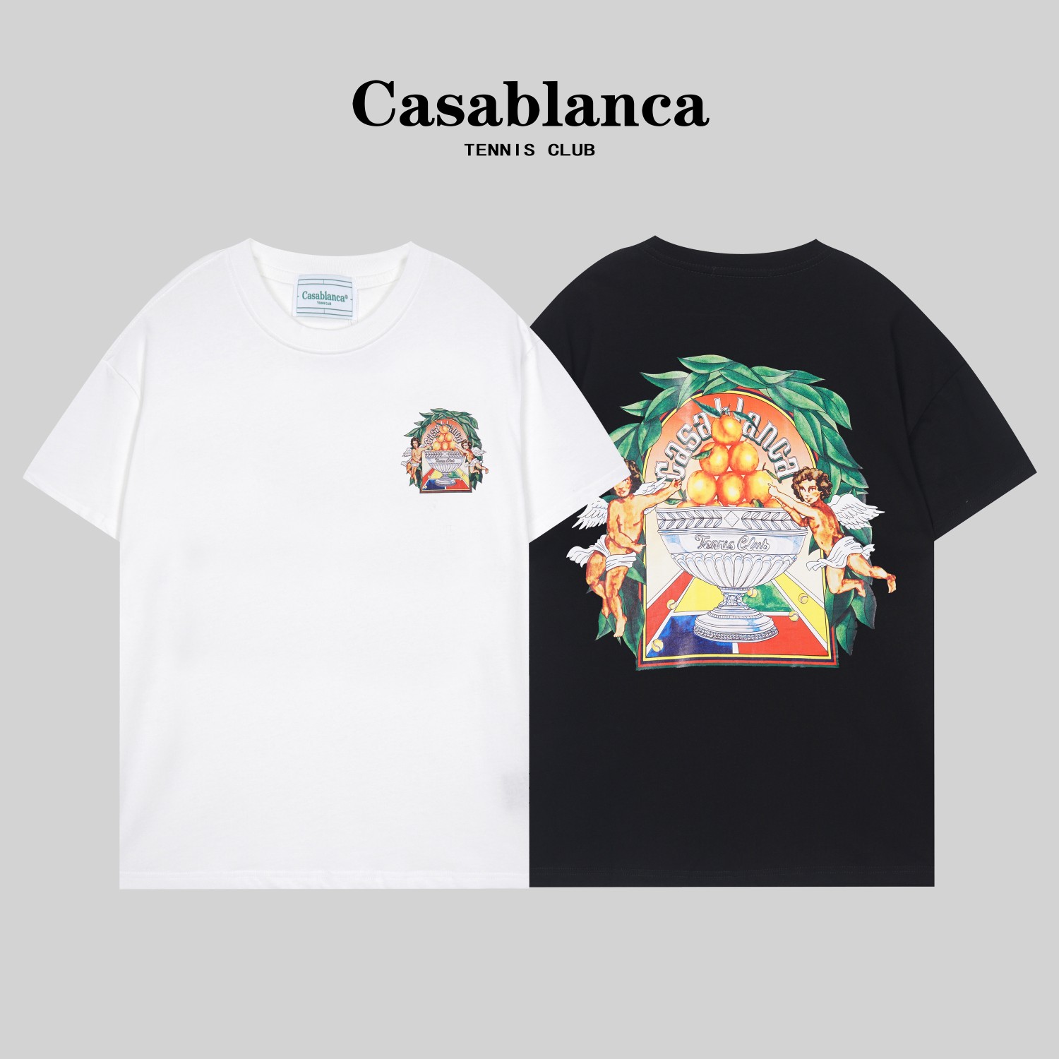 G1112 Camiseta de alta calidad de doble hilo # Casablanca * Casablanca nuevo estilo de primavera temprana 202…
