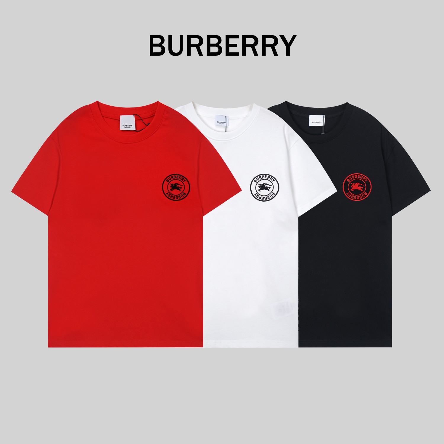 G1125 alta calidad doble hilo #BURBERRY*Burberry 2024 principios de verano nuevo estilo camiseta, utilizando …