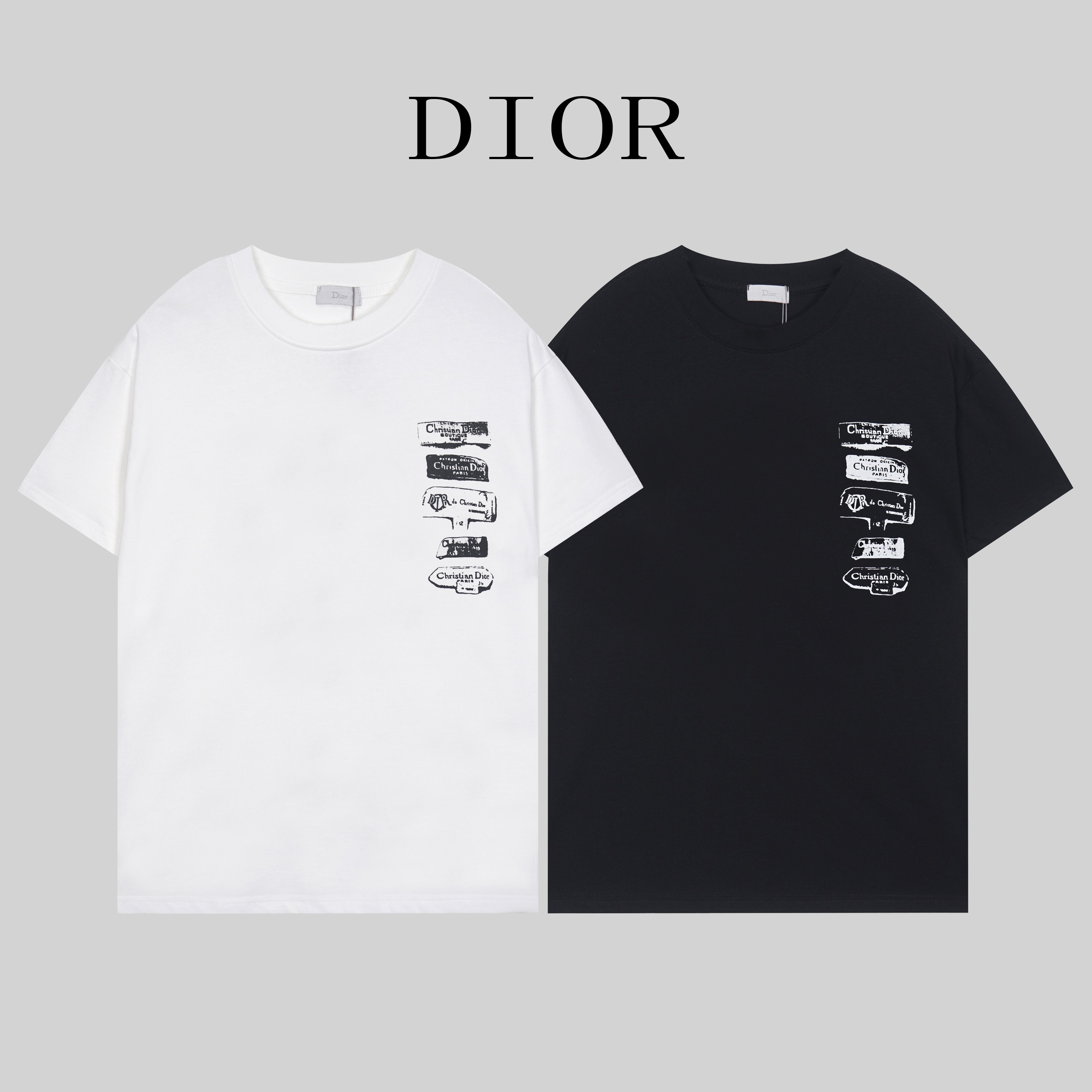 G1182 nueva camiseta de principios de primavera de 2025 de alta calidad con doble hilo #DIOR * Dior's, confeccionada co…
