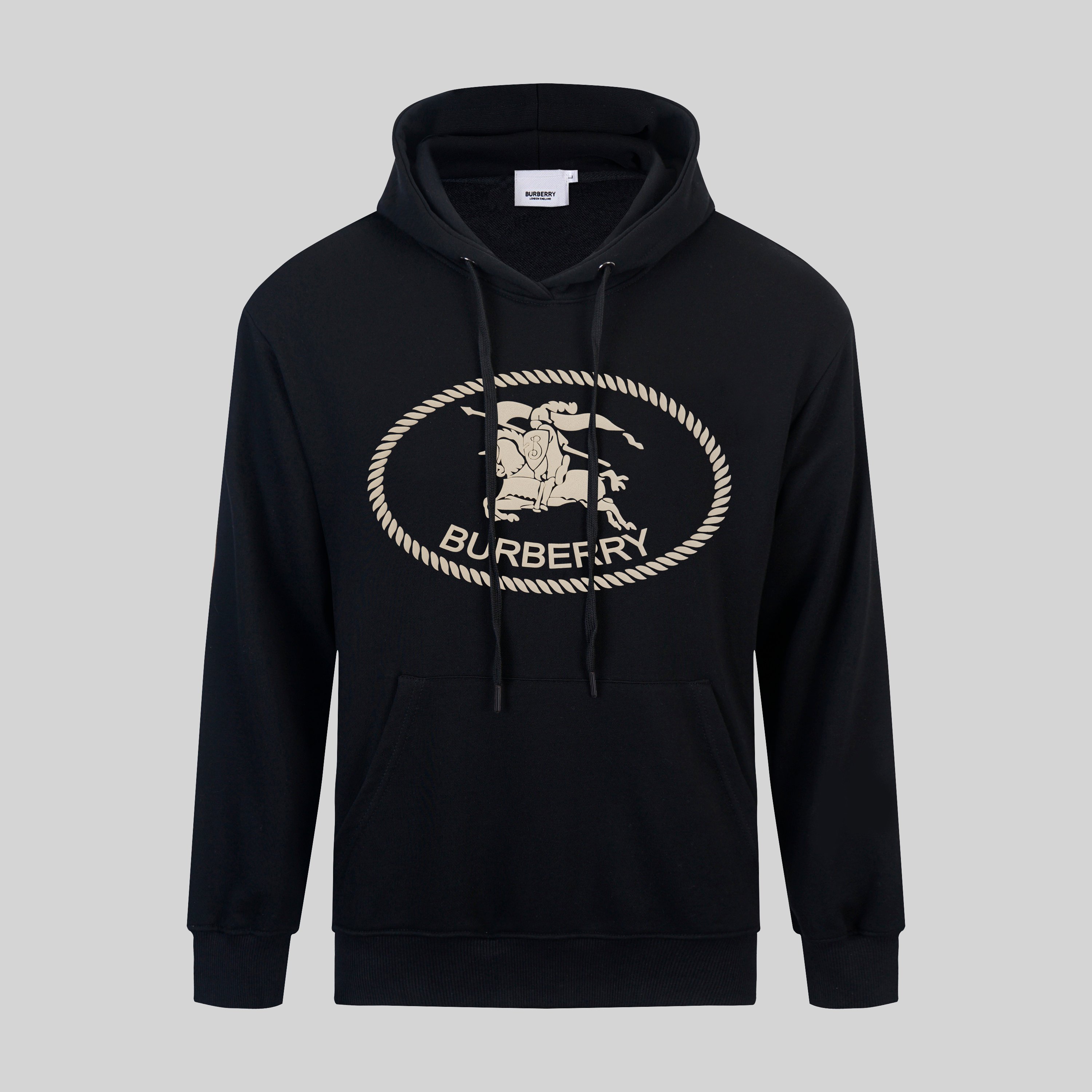 C571# BURBERRY* Nueva sudadera con capucha de otoño e invierno de Burberry 2025, confeccionada con 350 gramos de tejido…