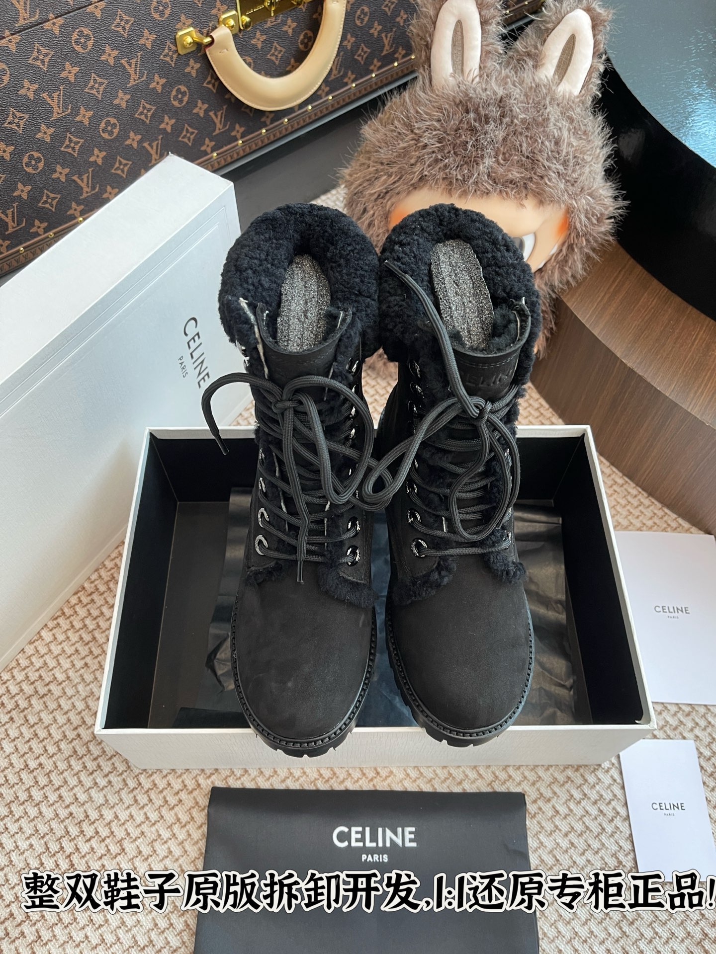 NO:447229,All details are welcome to compare, boots, boots19860909细节全对版 欢迎随意对比,靴子,boots,Women's Shoes