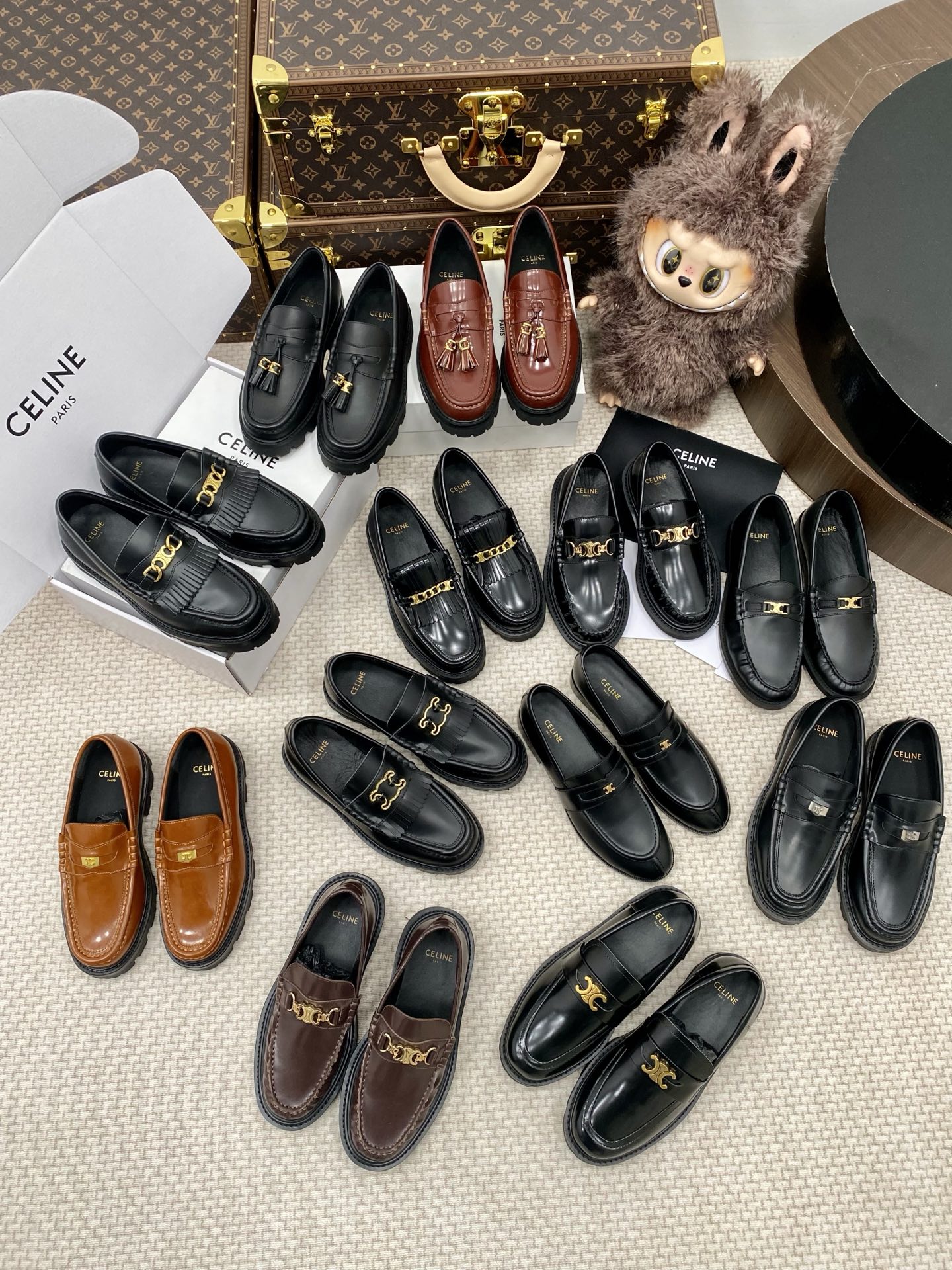 NO:696135,12 colors, simultaneous color matching at the counter, loafers, loafers1986090912个色 专柜同步配色,乐福鞋,loafers,Women's Shoes