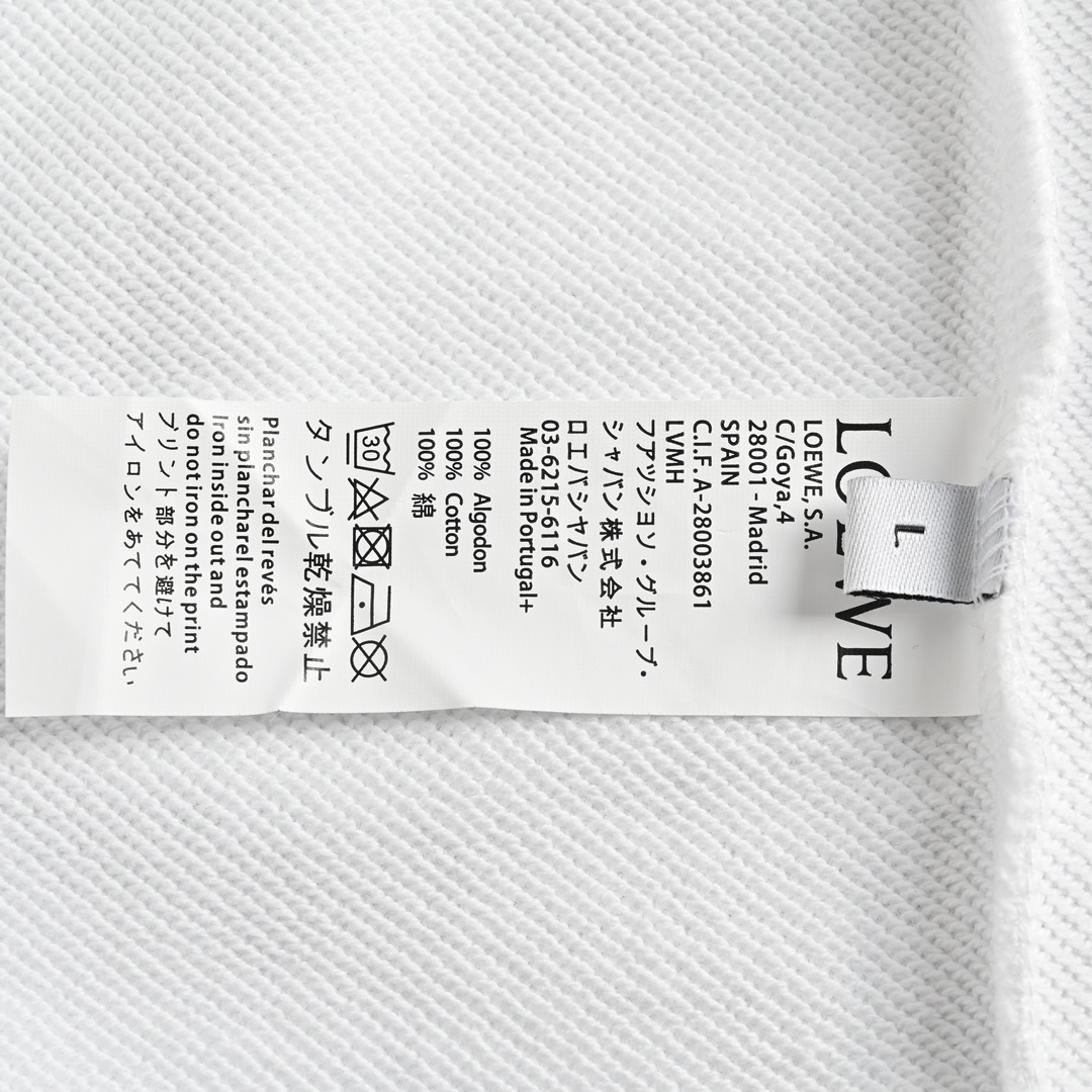 Loewe /罗意威 经典刺绣logo圆领卫衣