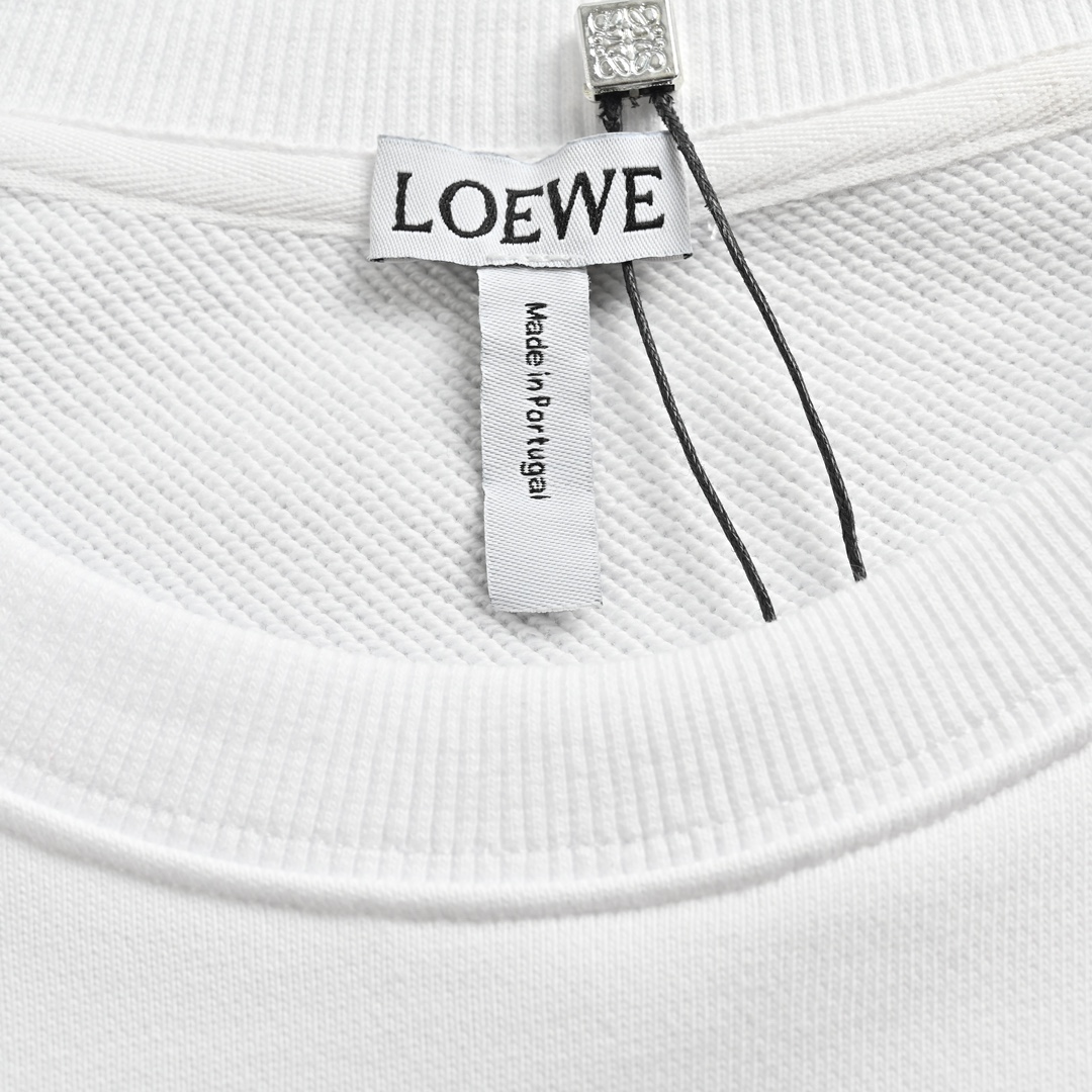 Loewe /罗意威 经典刺绣logo圆领卫衣