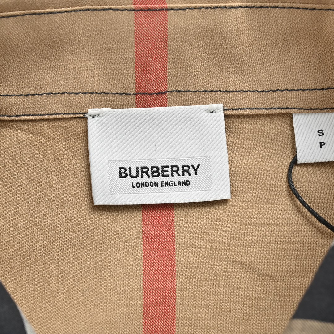 Burberry/巴宝莉 23Fw 大格纹翻领衬衫夹克