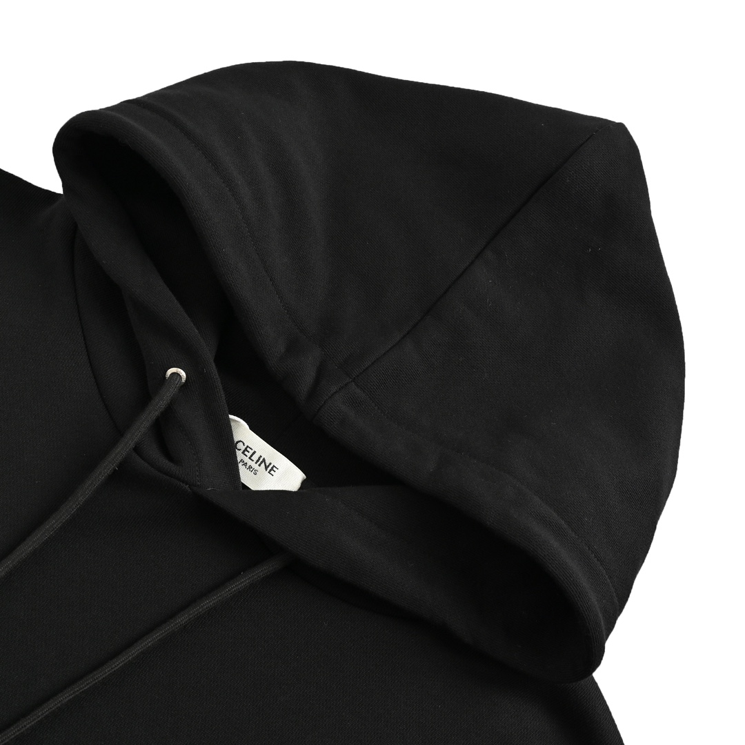 Celine/赛琳 25Fw 凯旋门刺绣连帽卫衣