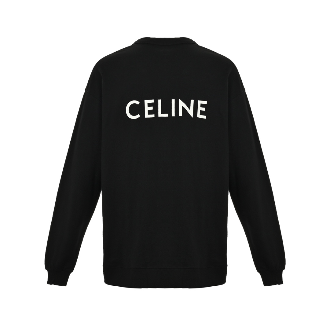 Celine/赛琳 23Fw 后背字母印花开衫外套