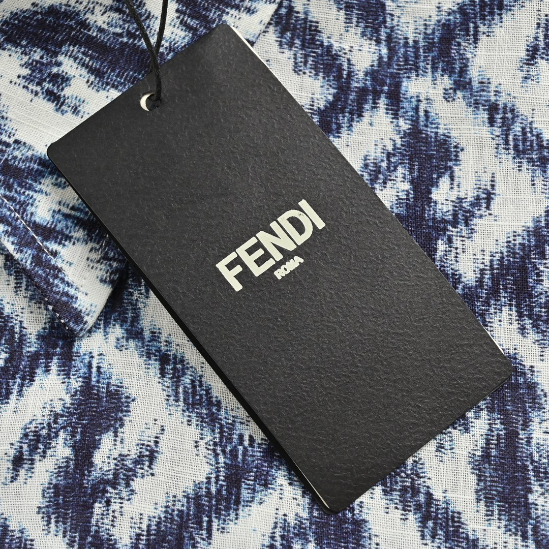 Fendi /芬迪 23Fw 满印双F衬衫